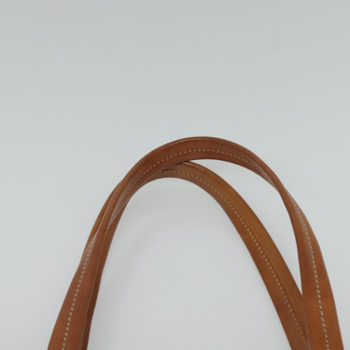 PRADA Tote Bag Vinyl Leather Clear Multicolor Silver BR2515 Auth 137653