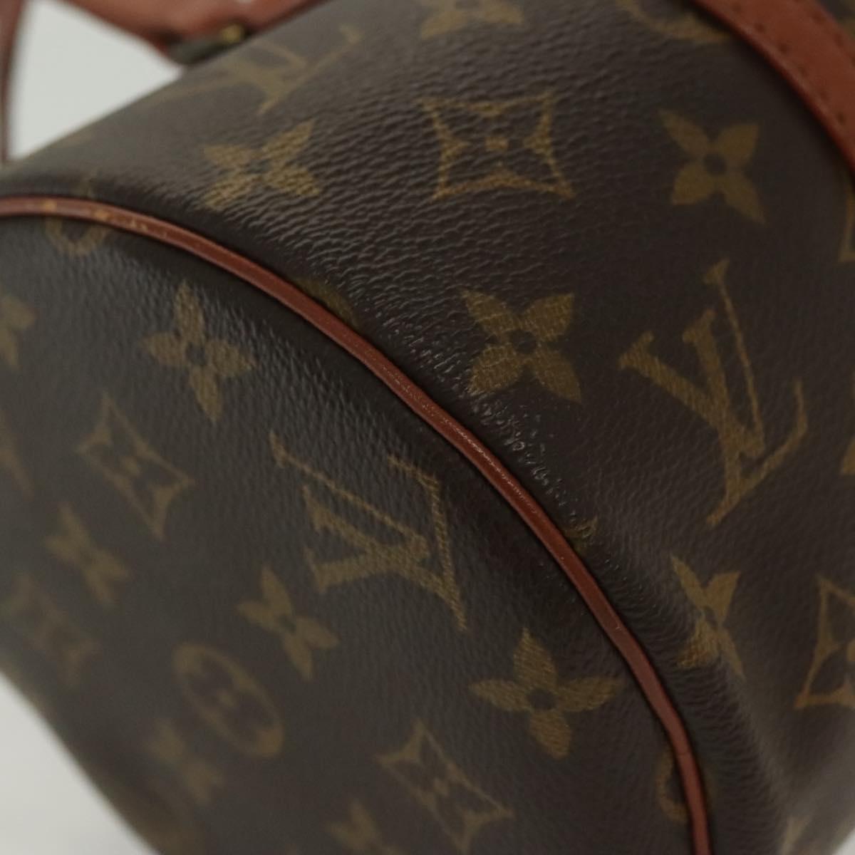 LOUIS VUITTON Monogram Papillon 30 Hand Bag M51385 LV Auth 137655