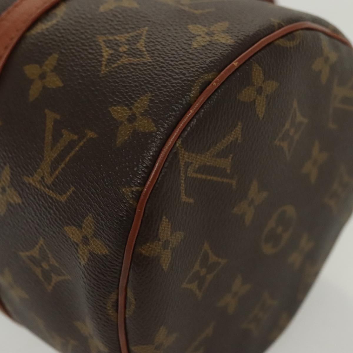 LOUIS VUITTON Monogram Papillon 30 Hand Bag M51385 LV Auth 137655