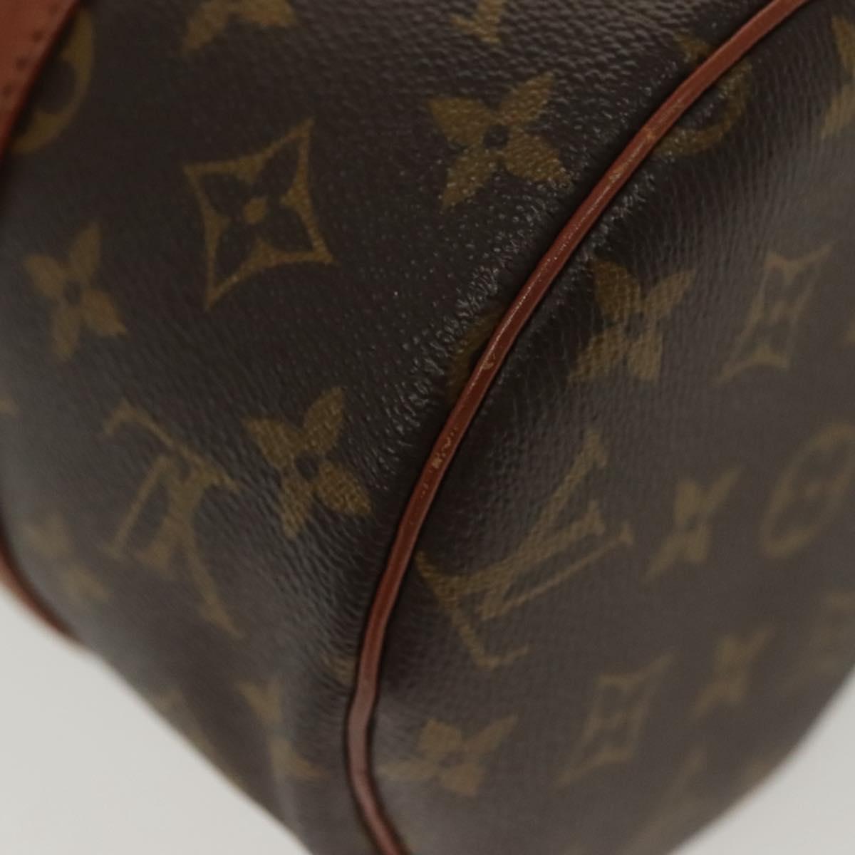 LOUIS VUITTON Monogram Papillon 30 Hand Bag M51385 LV Auth 137655