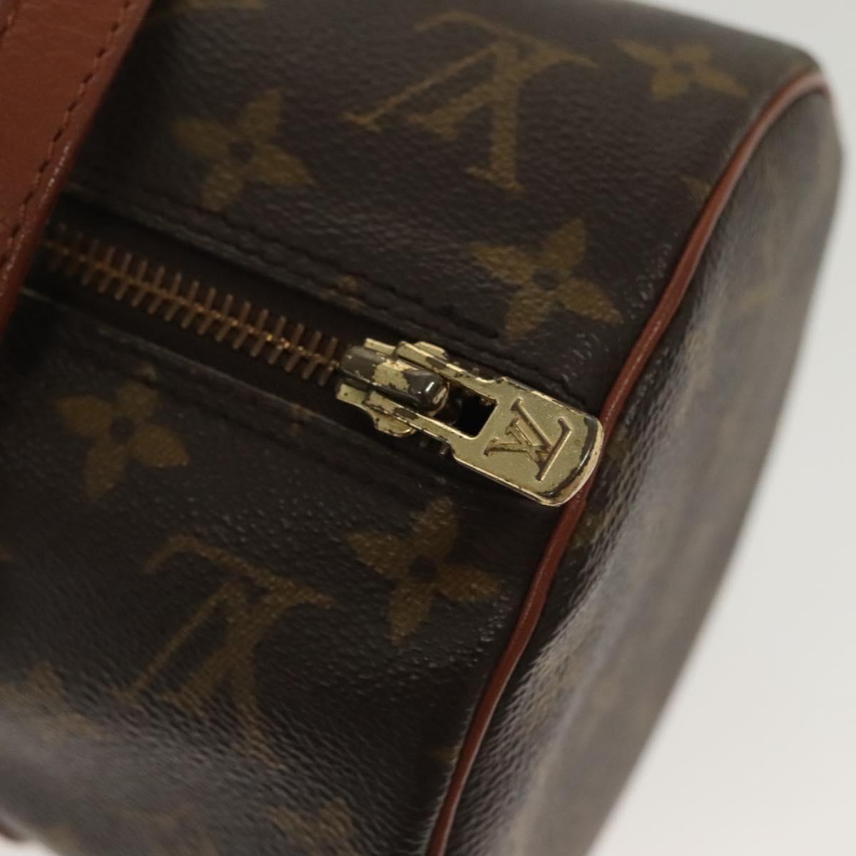 LOUIS VUITTON Monogram Papillon 30 Hand Bag M51385 LV Auth 137655
