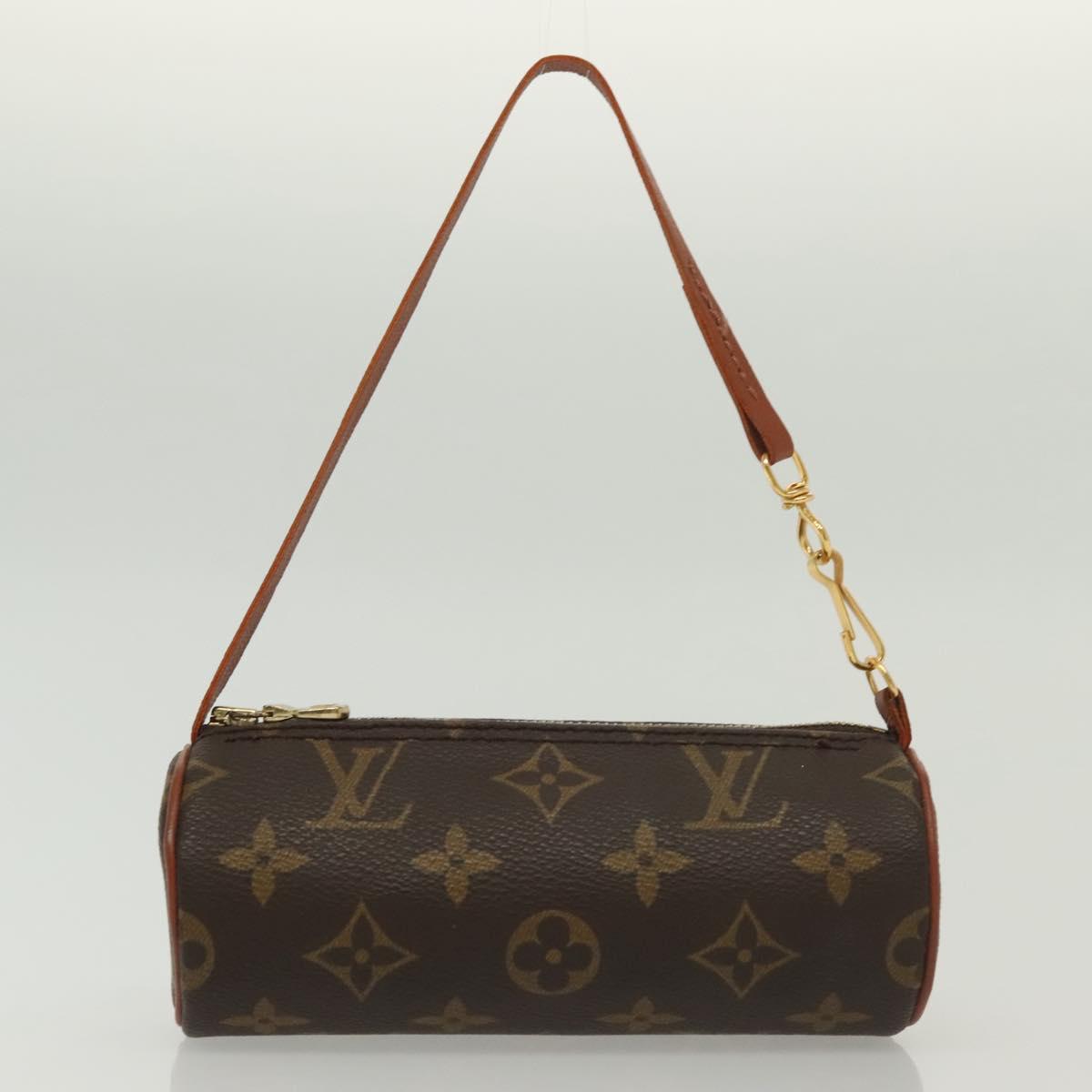 LOUIS VUITTON Monogram Papillon 30 Hand Bag M51385 LV Auth 137655