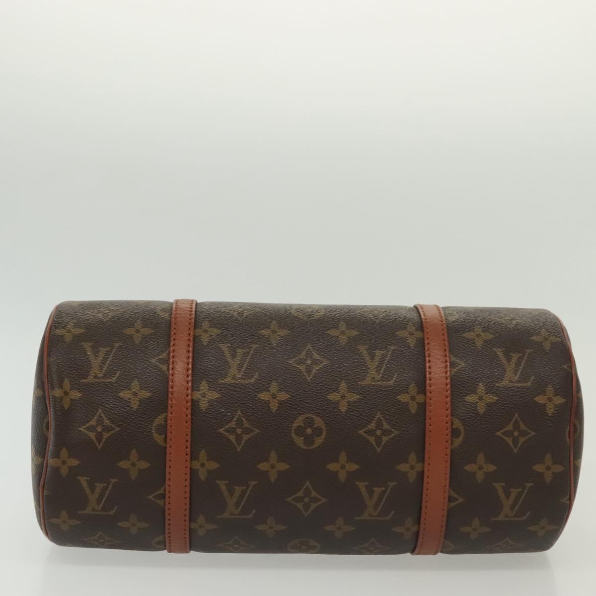 LOUIS VUITTON Monogram Papillon 30 Hand Bag M51385 LV Auth 137655