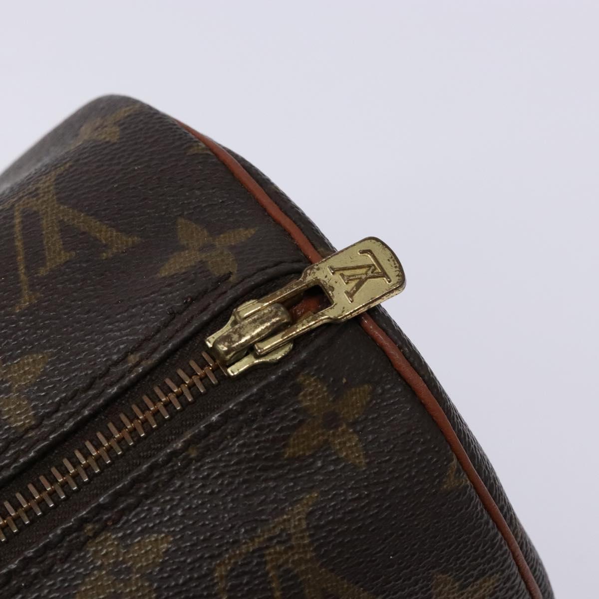 LOUIS VUITTON Monogram Papillon 30 Hand Bag M51385 LV Auth 137656