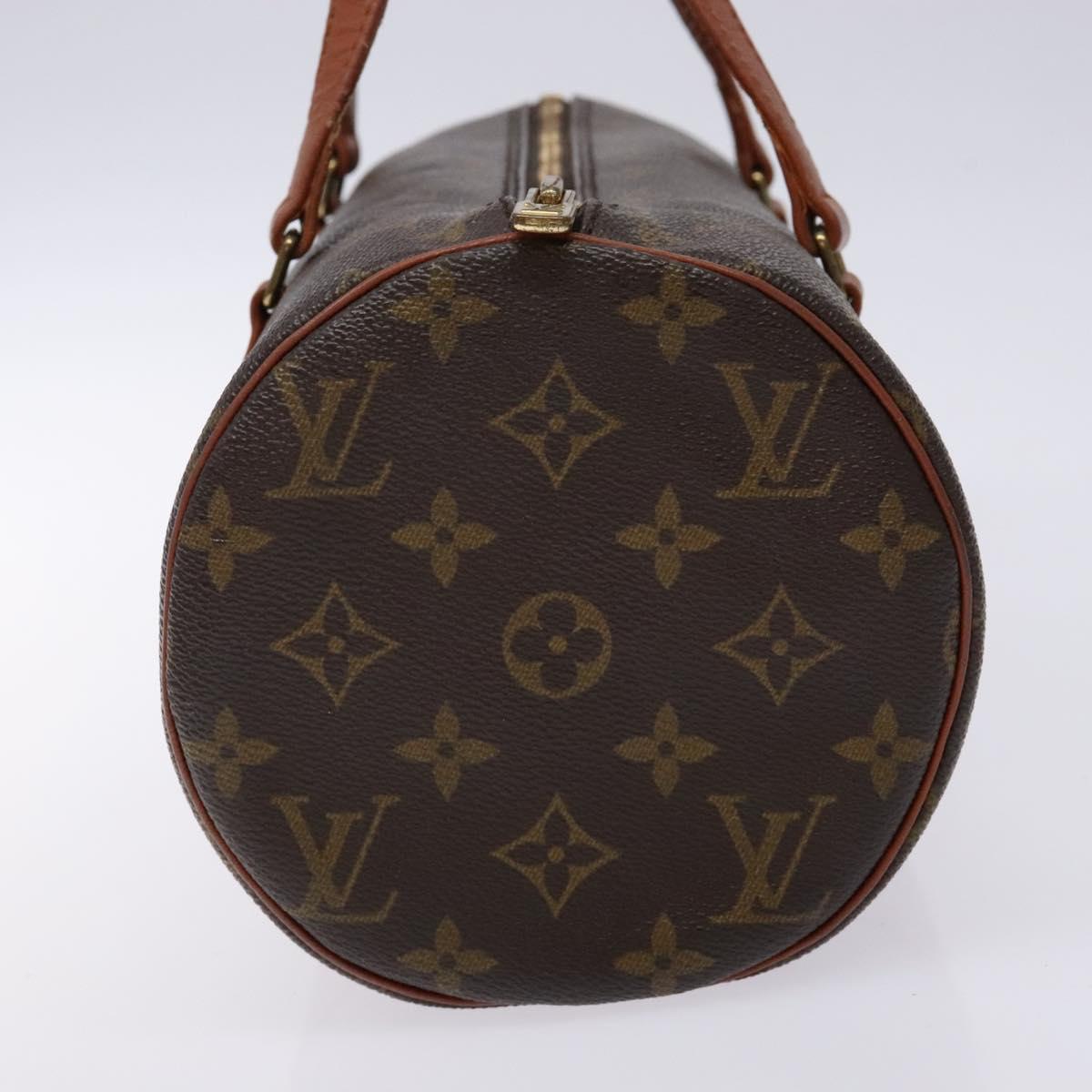 LOUIS VUITTON Monogram Papillon 30 Hand Bag M51385 LV Auth 137656