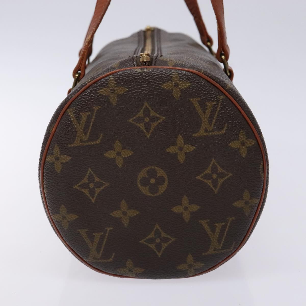 LOUIS VUITTON Monogram Papillon 30 Hand Bag M51385 LV Auth 137656