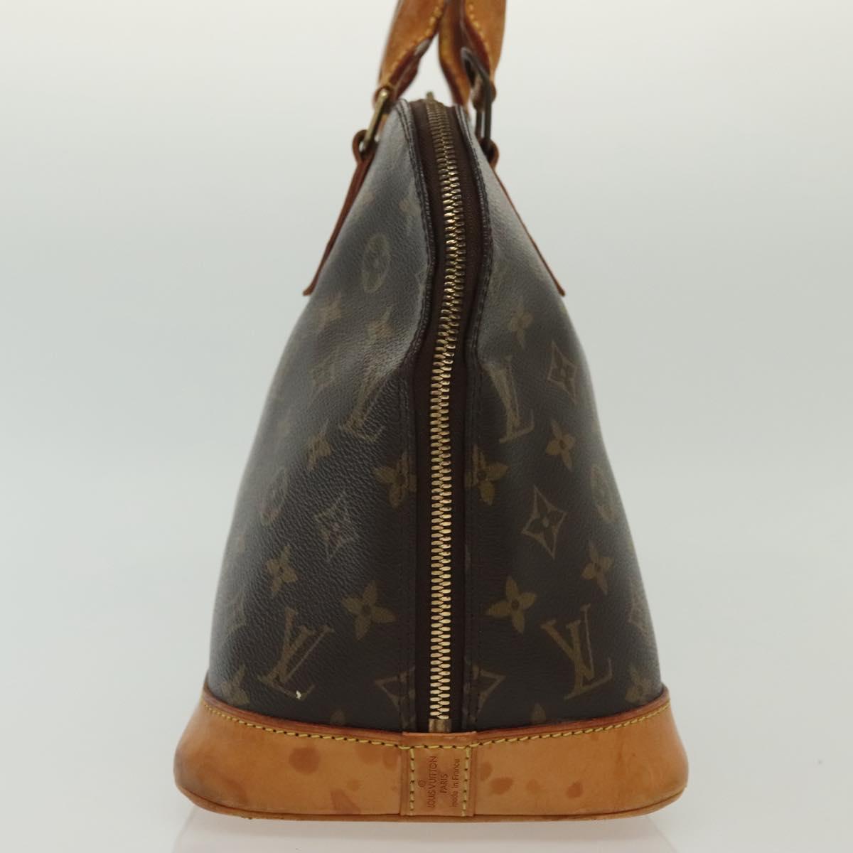 LOUIS VUITTON Monogram Alma Hand Bag M51130 LV Auth 137660