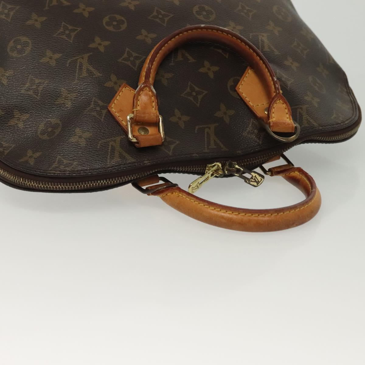 LOUIS VUITTON Monogram Alma Hand Bag M51130 LV Auth 137660