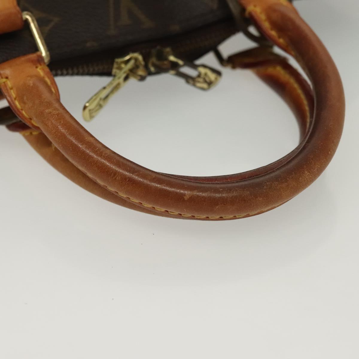 LOUIS VUITTON Monogram Alma Hand Bag M51130 LV Auth 137660