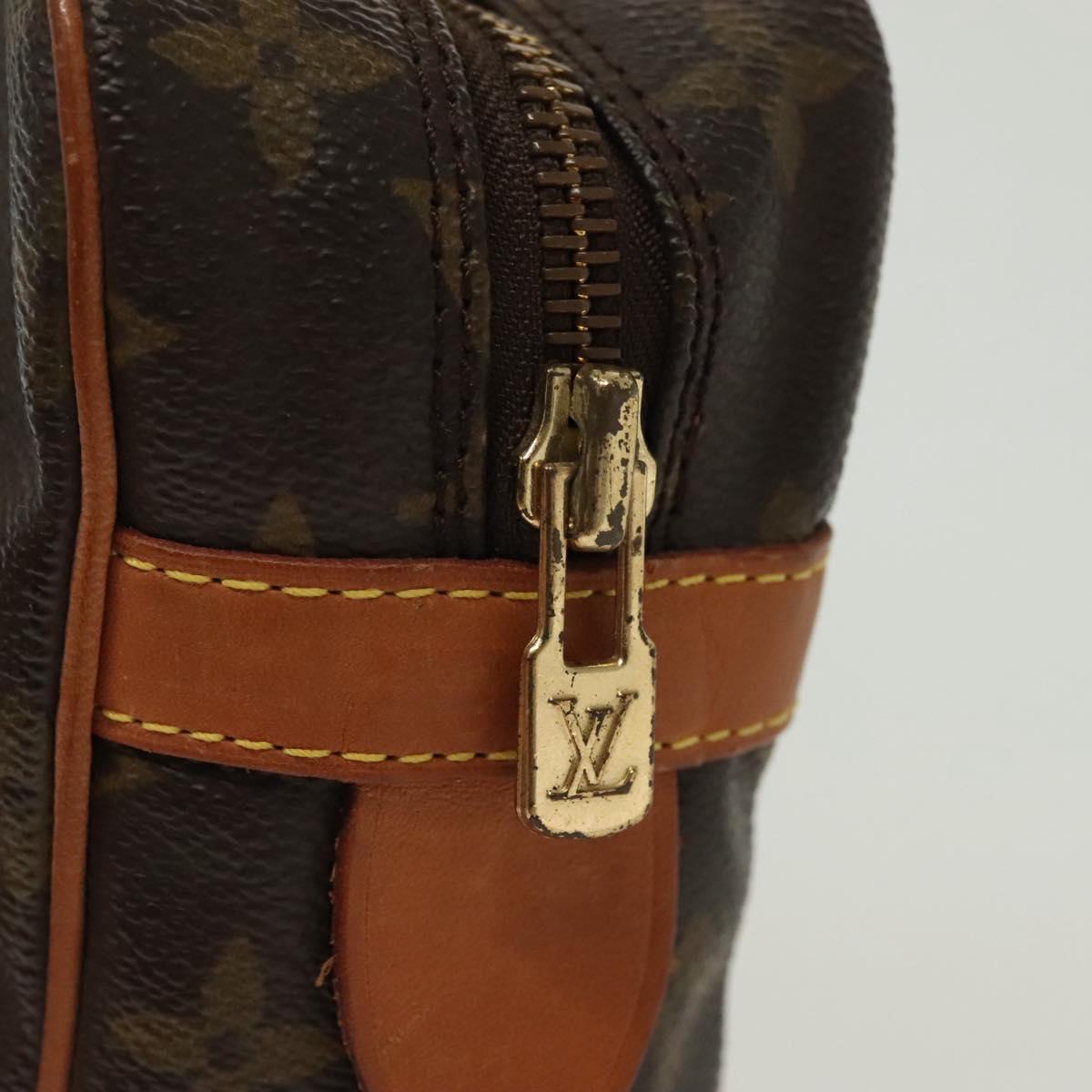 LOUIS VUITTON Monogram Compiegne 28 Clutch Bag M51845 LV Auth 137664