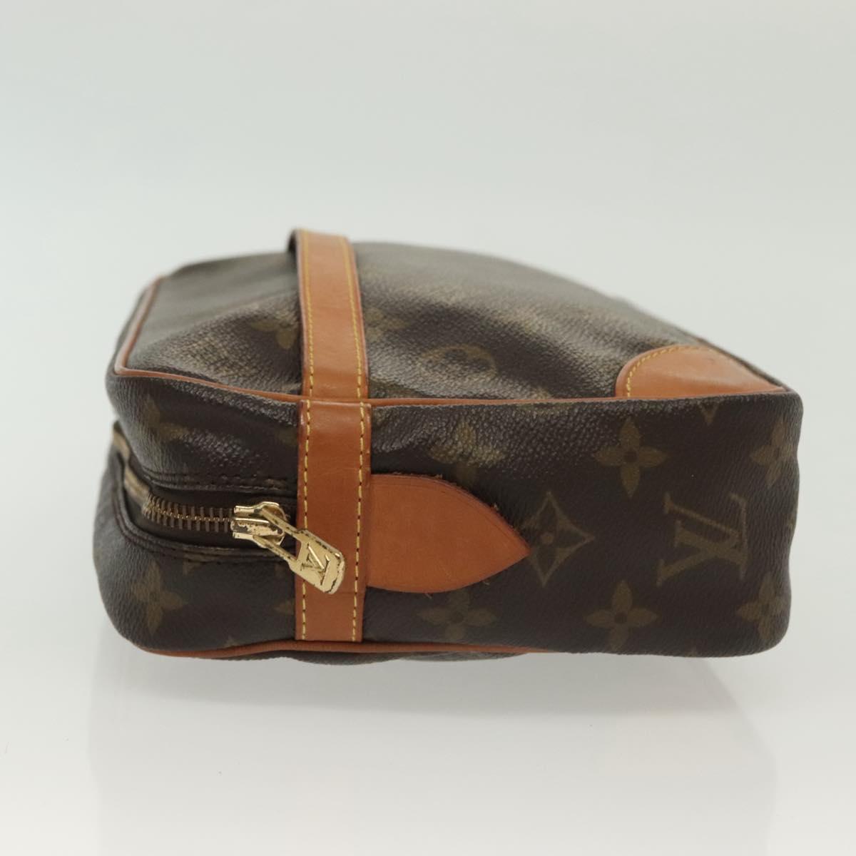 LOUIS VUITTON Monogram Compiegne 28 Clutch Bag M51845 LV Auth 137664