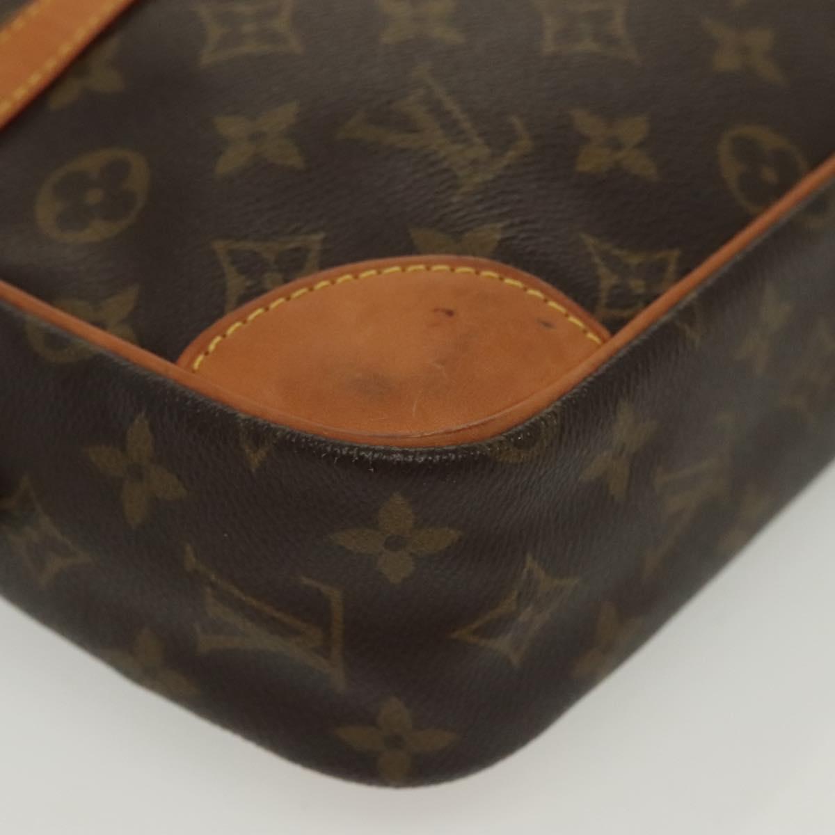 LOUIS VUITTON Monogram Compiegne 28 Clutch Bag M51845 LV Auth 137664