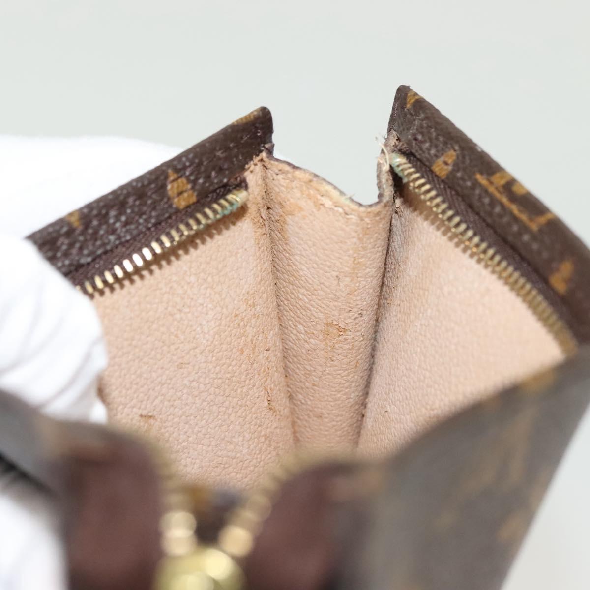 LOUIS VUITTON Monogram Bucket PM Accessory Pouch LV Auth 137669