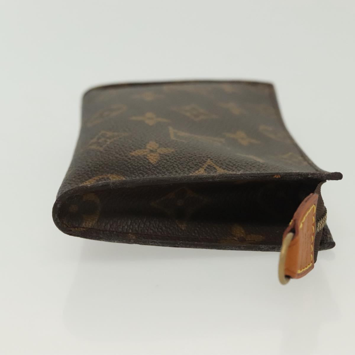LOUIS VUITTON Monogram Bucket PM Accessory Pouch LV Auth 137669