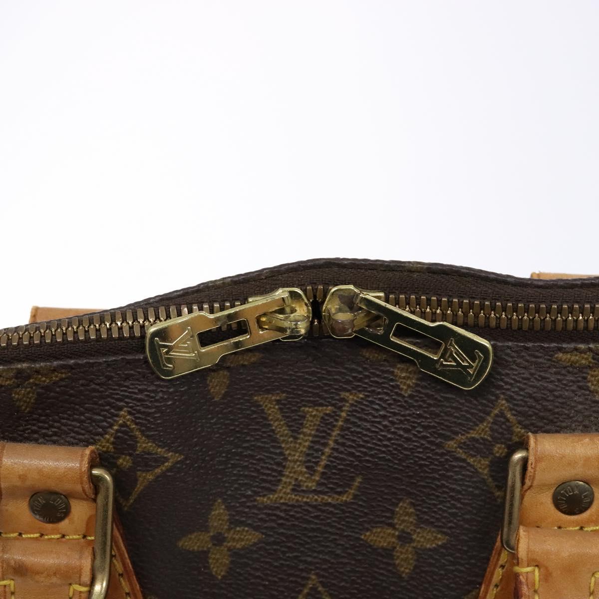 LOUIS VUITTON Monogram Alma Hand Bag M51130 LV Auth 137688