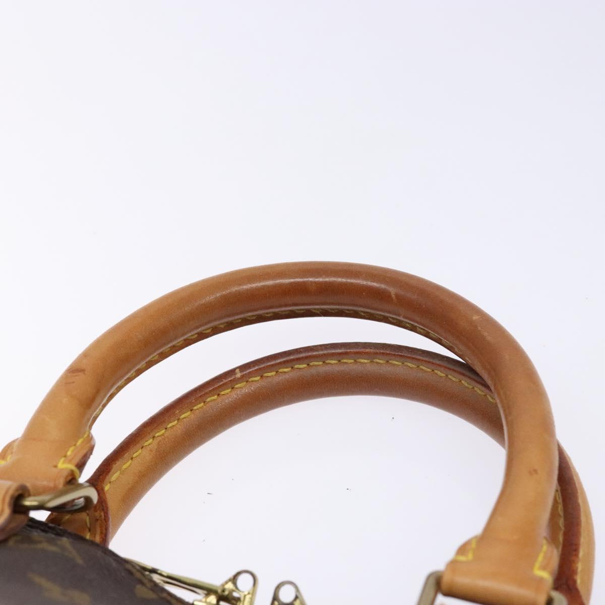 LOUIS VUITTON Monogram Alma Hand Bag M51130 LV Auth 137688
