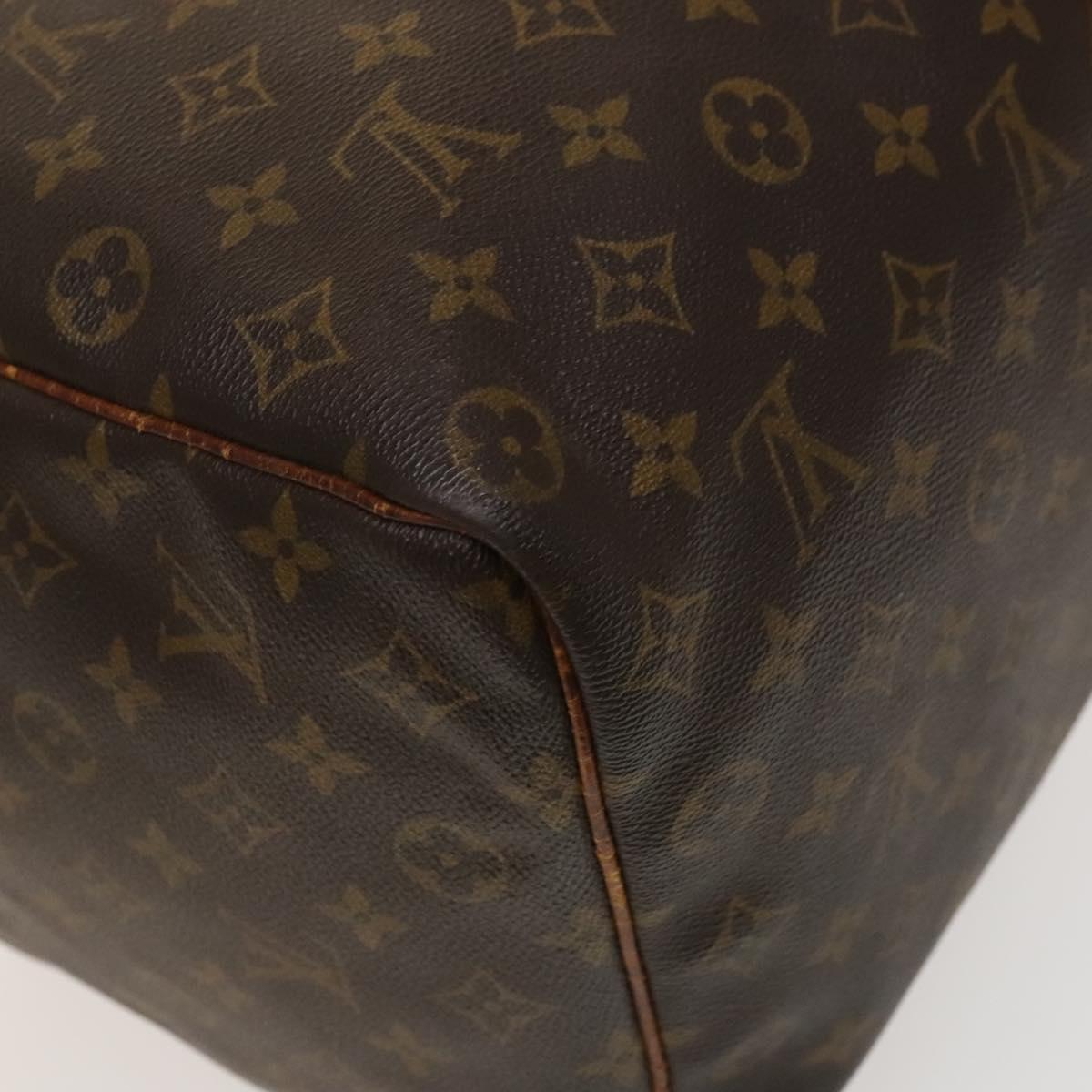 LOUIS VUITTON Monogram Keepall 50 Boston Bag M41426 LV Auth 137697
