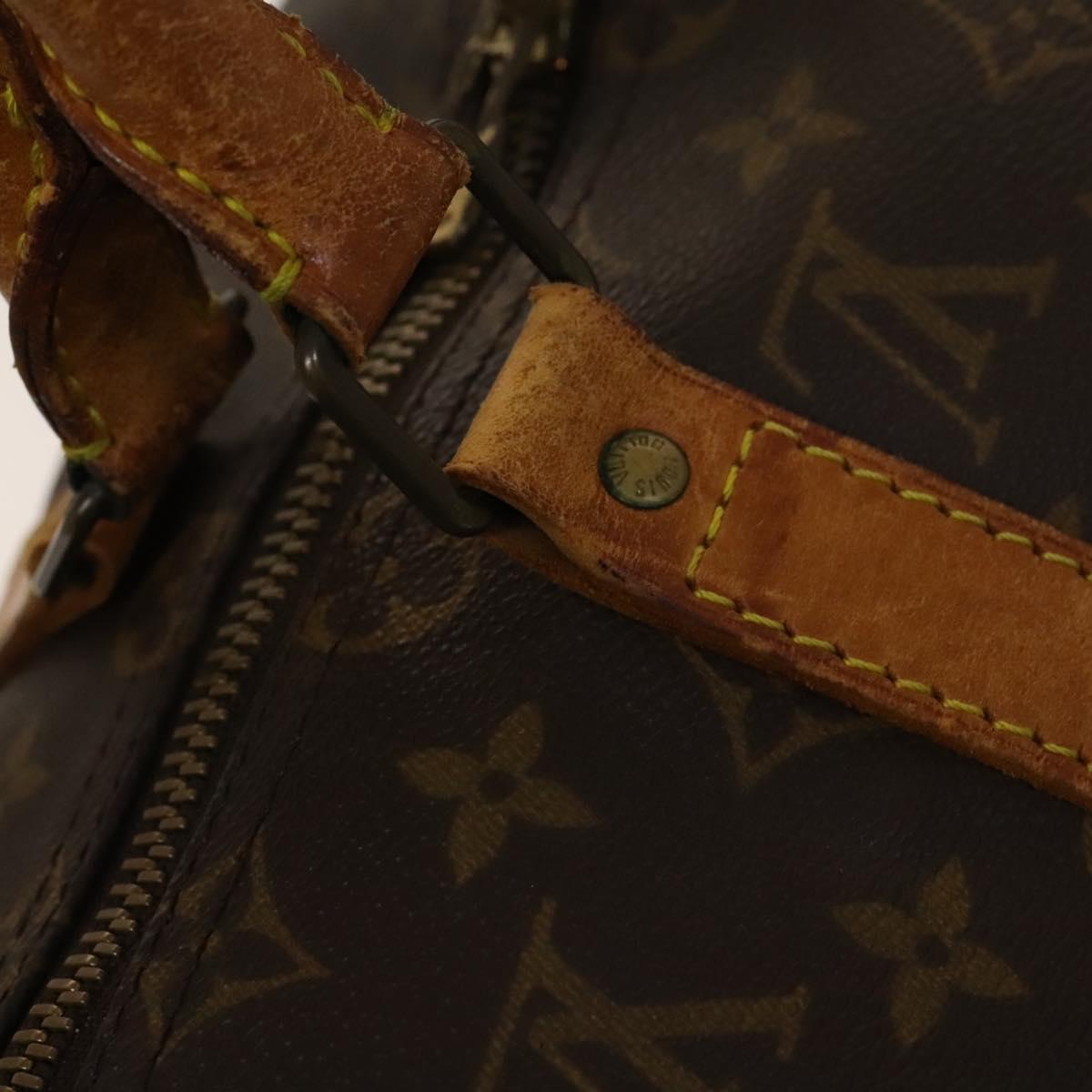 LOUIS VUITTON Monogram Keepall 50 Boston Bag M41426 LV Auth 137697