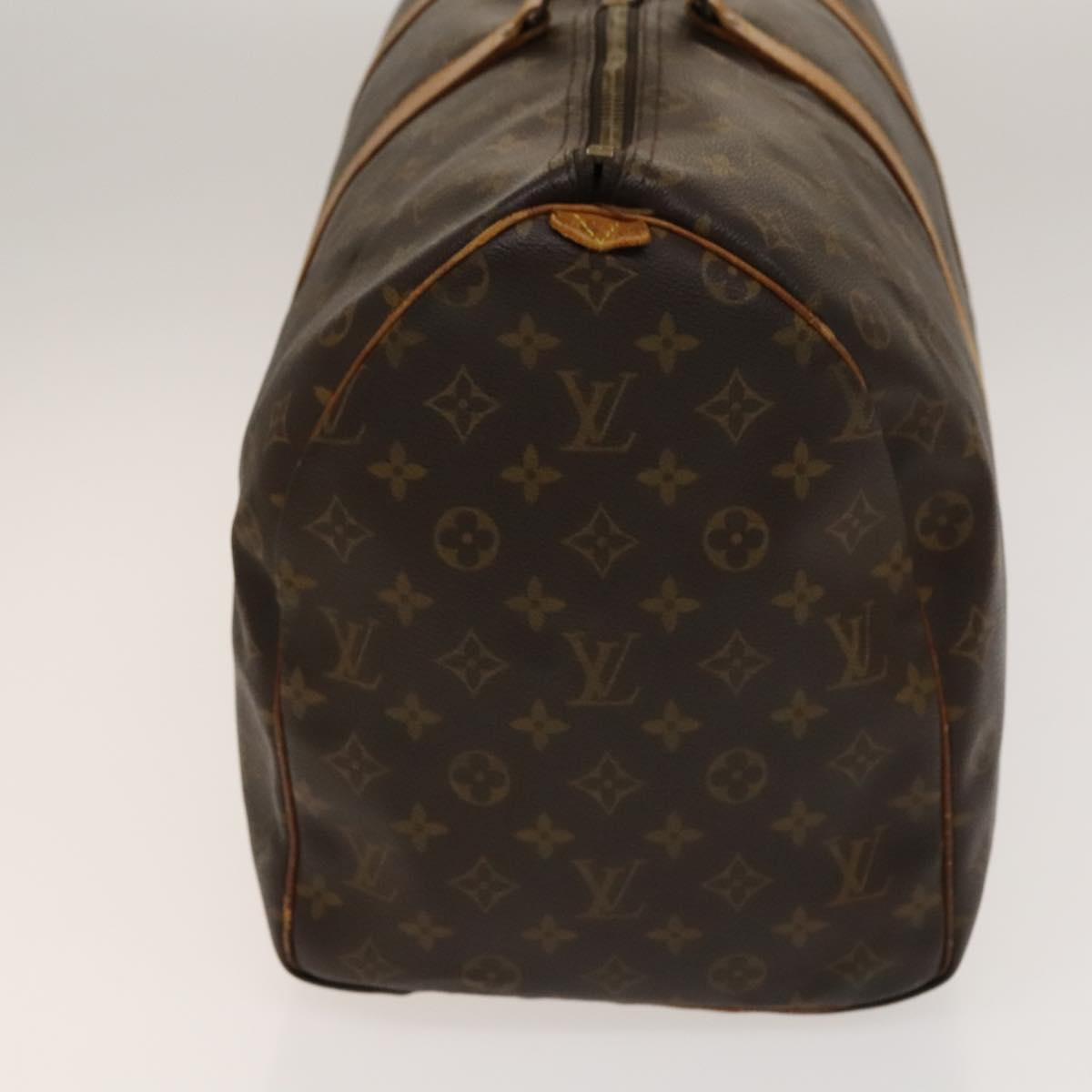 LOUIS VUITTON Monogram Keepall 50 Boston Bag M41426 LV Auth 137697