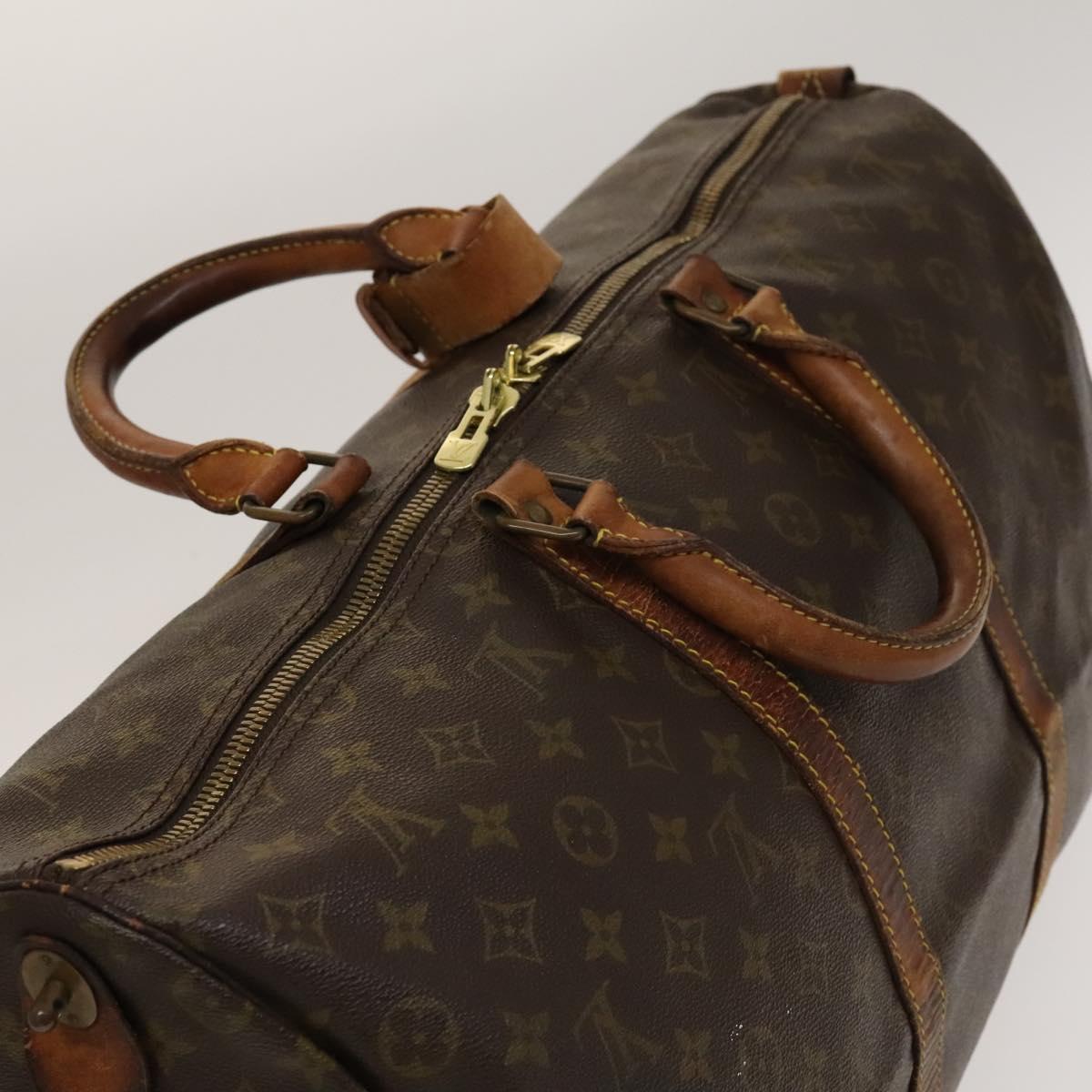 LOUIS VUITTON Monogram Keepall 50 Boston Bag Vintage M41426 LV Auth 137698