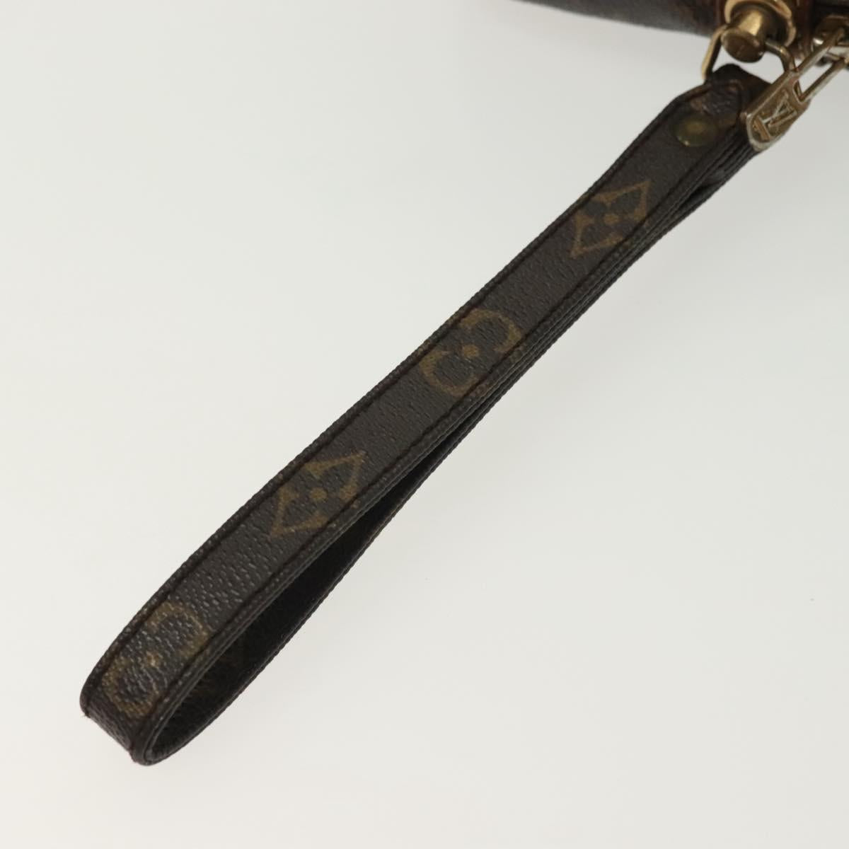 LOUIS VUITTON Monogram Marly Dragonne GM Clutch Bag M51825 LV Auth 137713