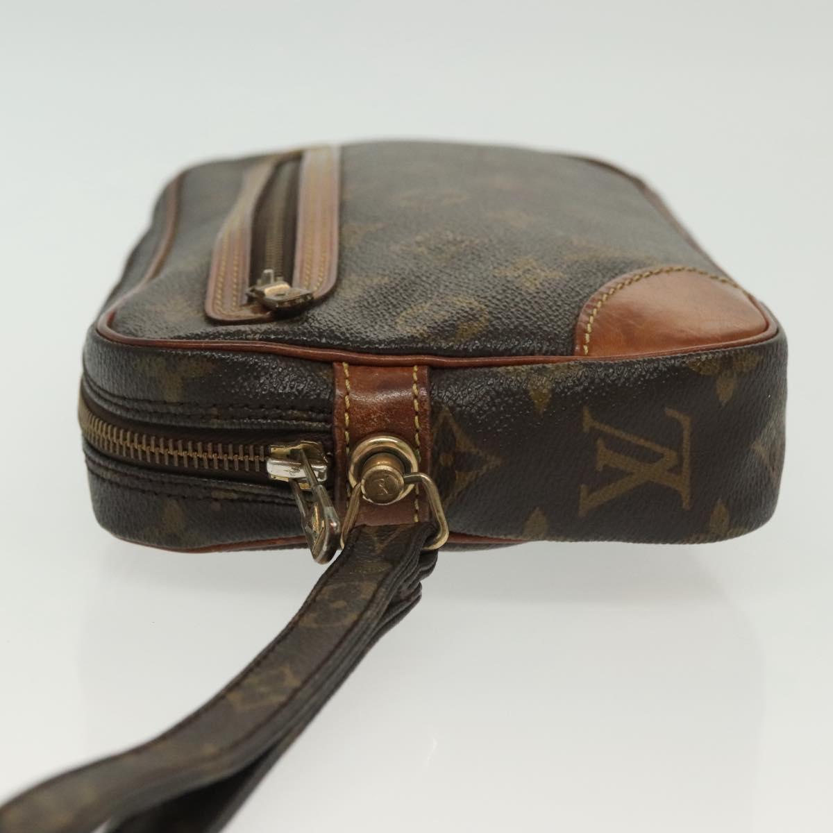 LOUIS VUITTON Monogram Marly Dragonne GM Clutch Bag M51825 LV Auth 137713