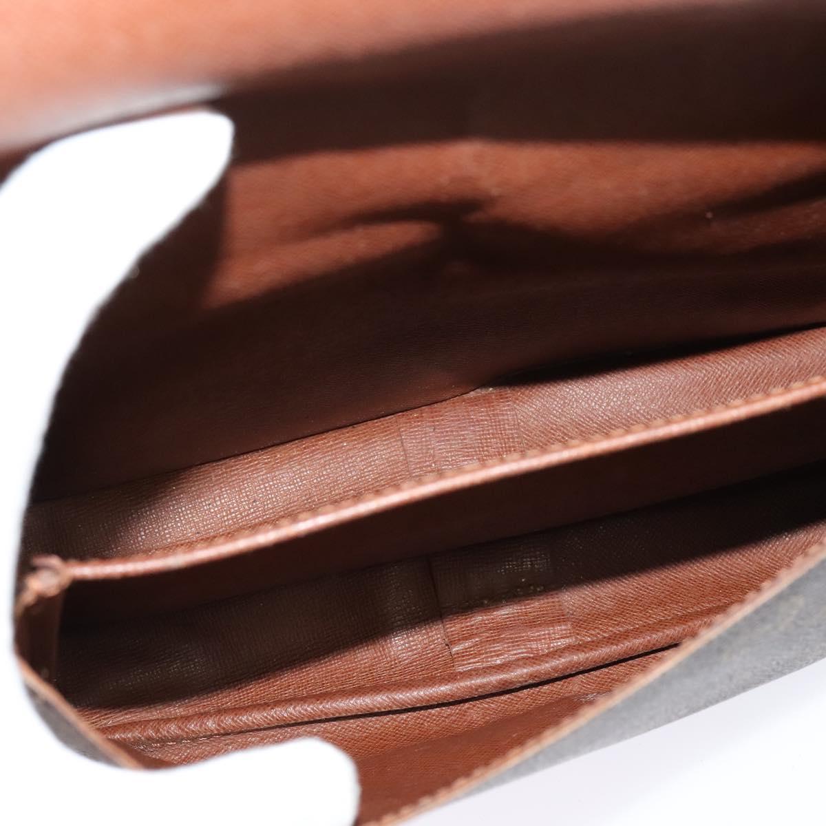 LOUIS VUITTON Monogram Cartouchiere GM Shoulder Bag M51252 LV Auth 137723
