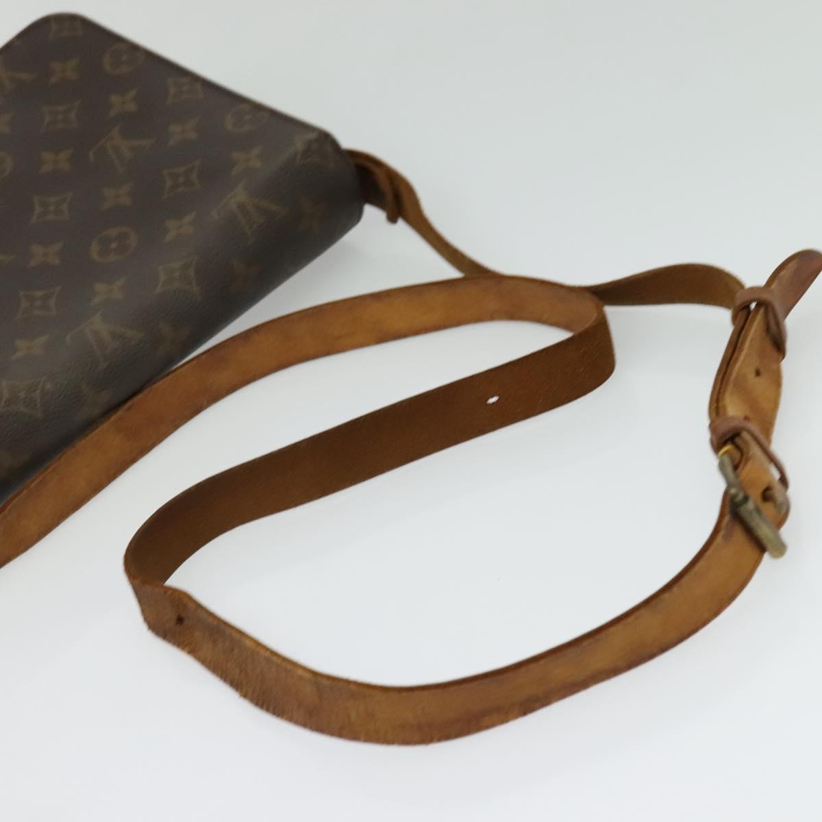 LOUIS VUITTON Monogram Cartouchiere GM Shoulder Bag M51252 LV Auth 137723