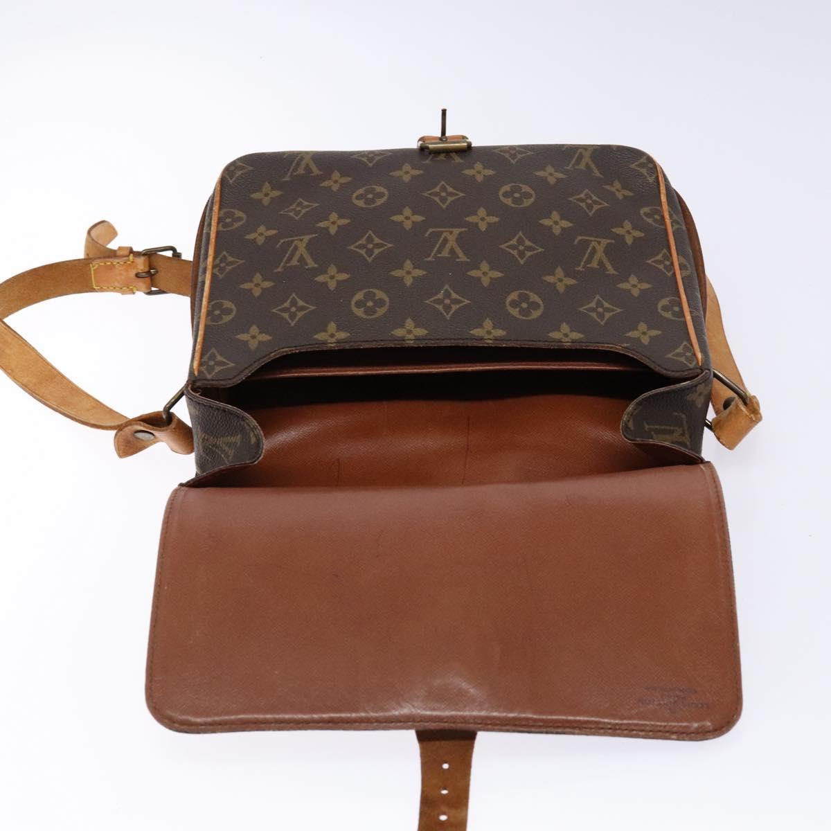 LOUIS VUITTON Monogram Cartouchiere GM Shoulder Bag M51252 LV Auth 137737