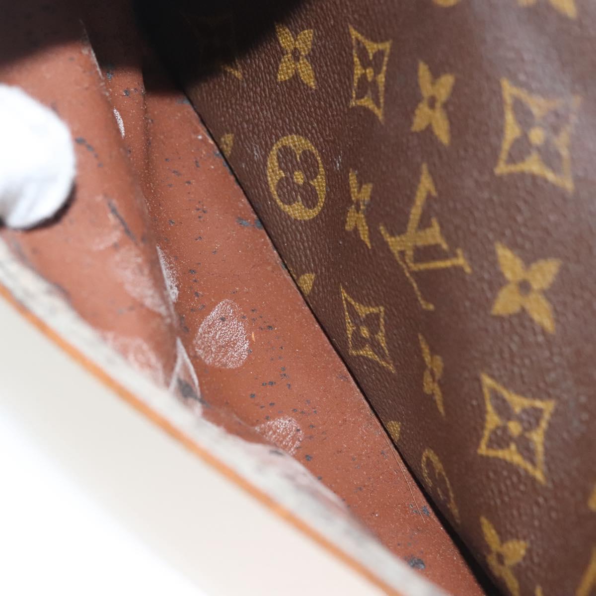 LOUIS VUITTON Monogram Compiegne 28 Clutch Bag M51845 LV Auth 137738