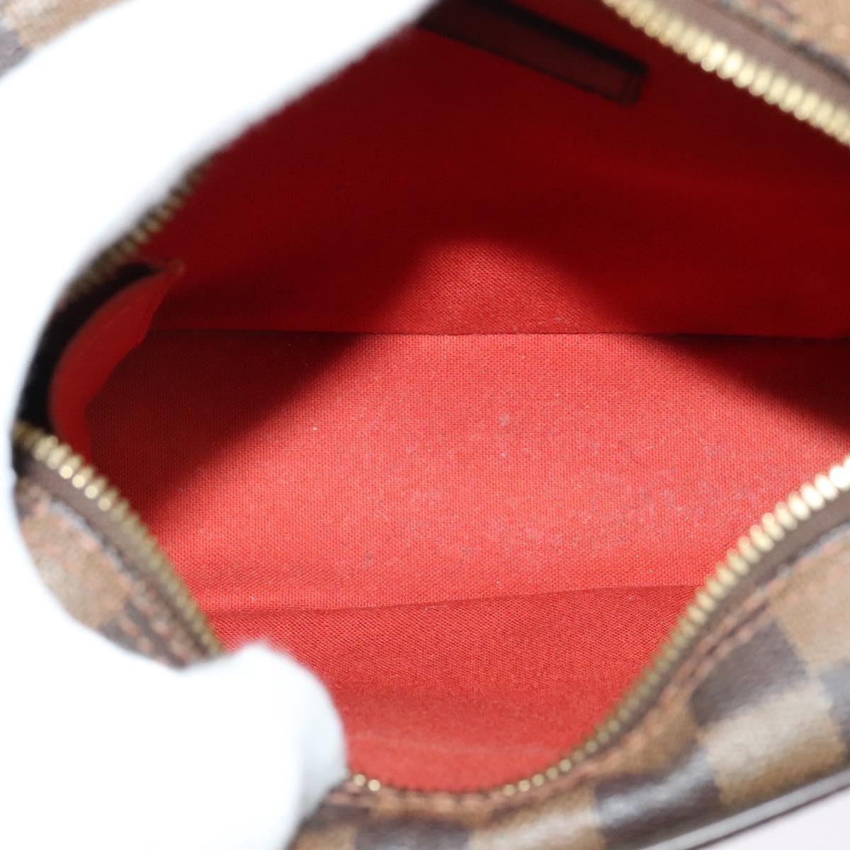 LOUIS VUITTON Damier Ebene Olaf PM Shoulder Bag N41442 LV Auth 137745