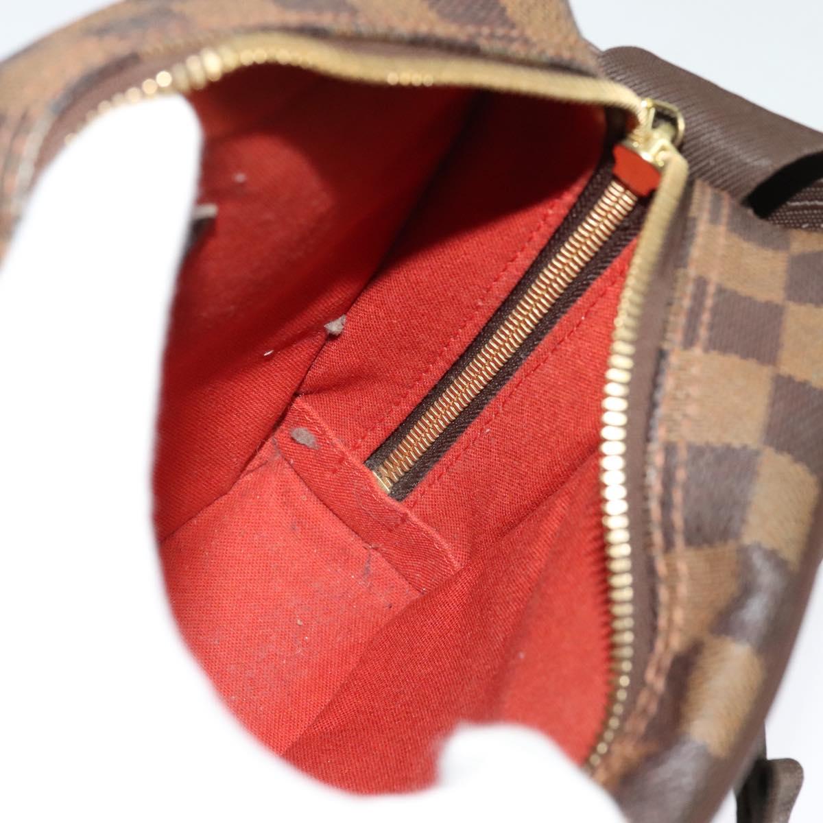 LOUIS VUITTON Damier Ebene Olaf PM Shoulder Bag N41442 LV Auth 137745