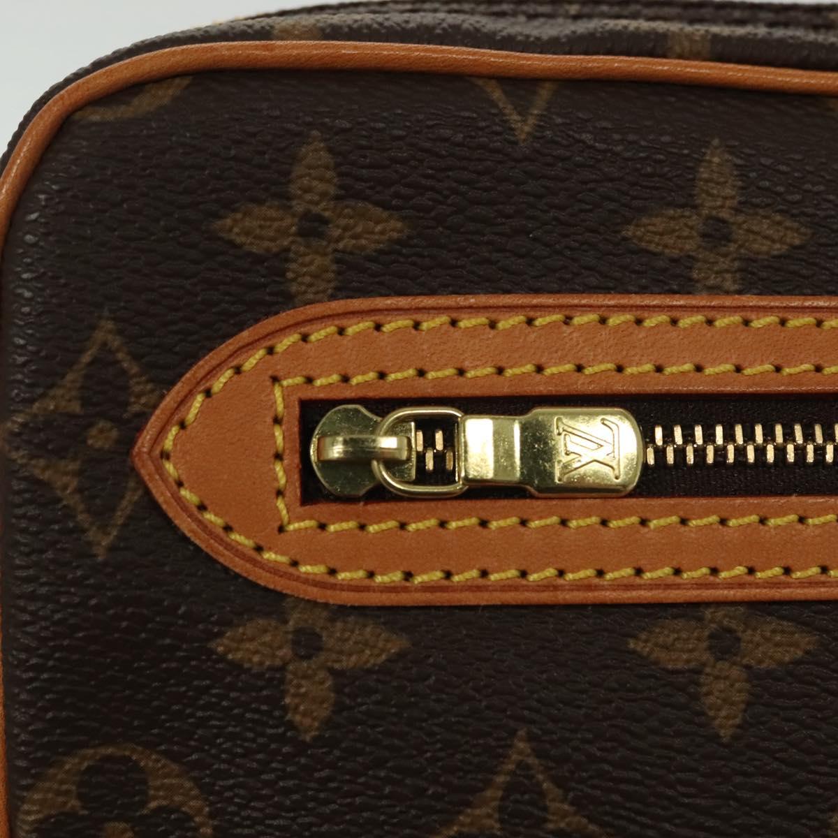 LOUIS VUITTON Monogram Marly Dragonne GM Clutch Bag M51825 LV Auth 137763