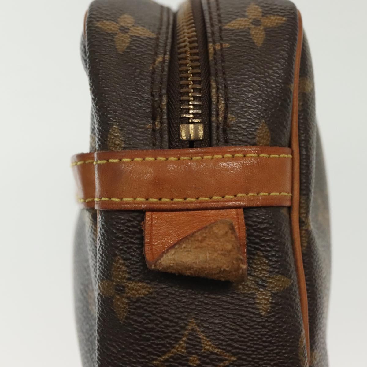 LOUIS VUITTON Monogram Compiegne 28 Clutch Bag M51845 LV Auth 137779