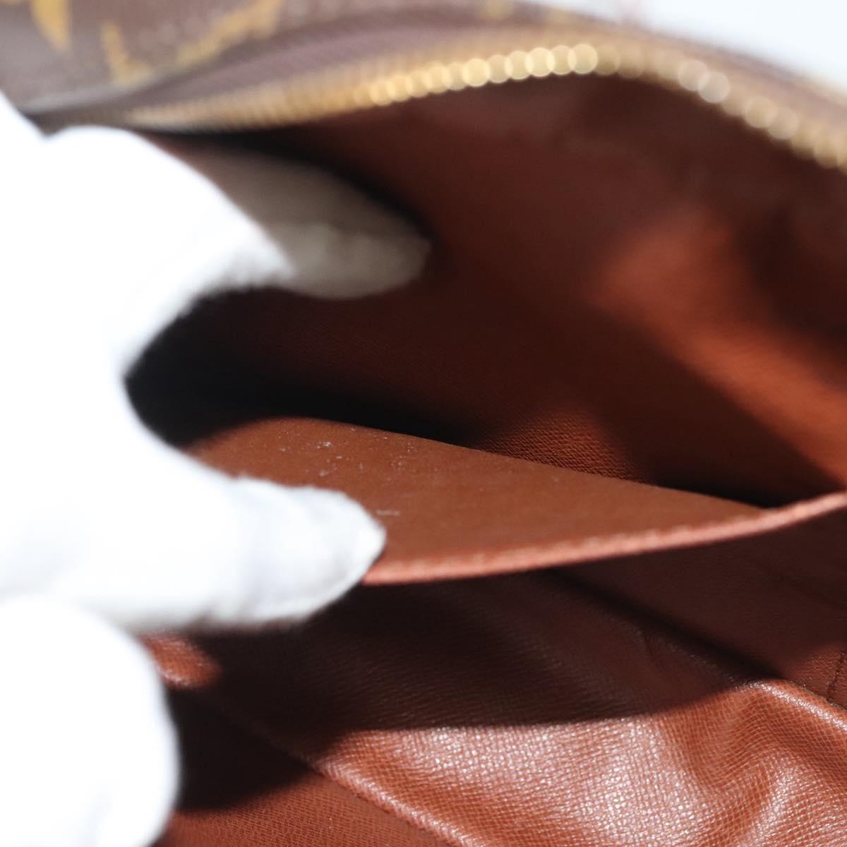 LOUIS VUITTON Monogram Compiegne 28 Clutch Bag M51845 LV Auth 137779