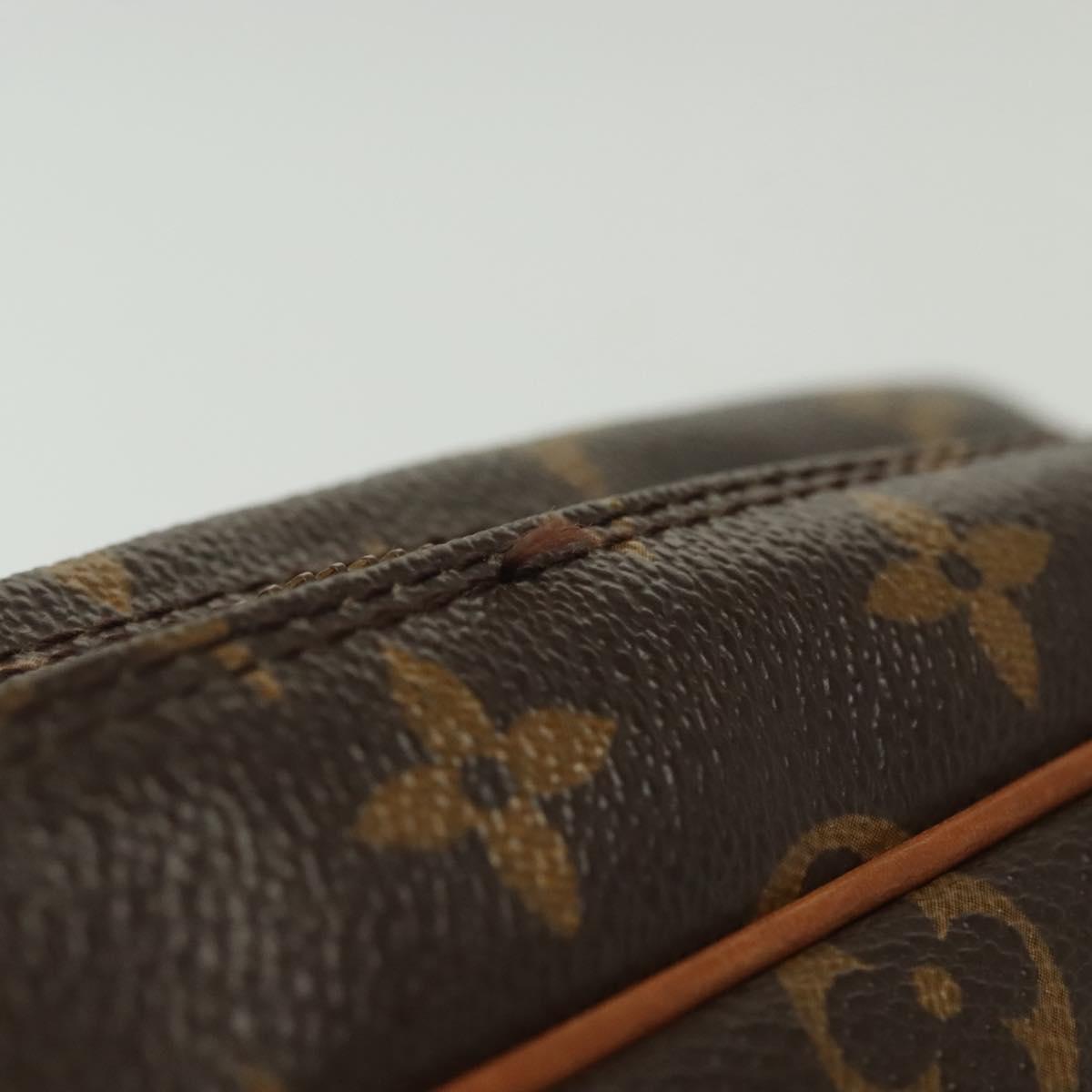 LOUIS VUITTON Monogram Compiegne 28 Clutch Bag M51845 LV Auth 137779