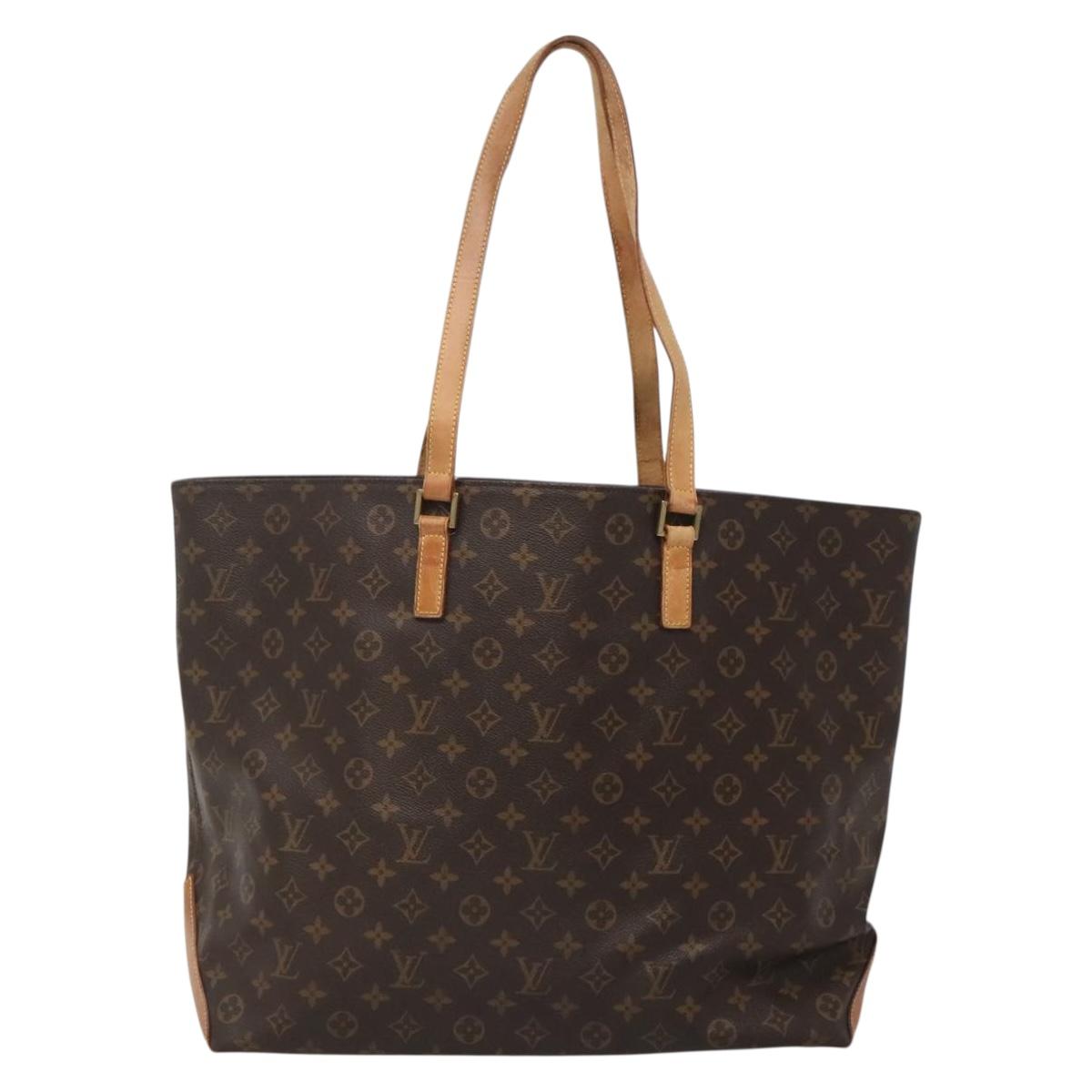 LOUIS VUITTON Monogram Cabas Alto Tote Bag M51152 LV Auth 137783