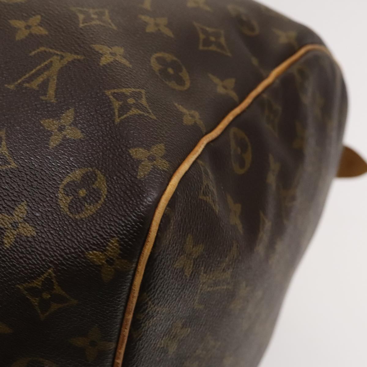 LOUIS VUITTON Monogram Keepall 60 Boston Bag M41422 LV Auth 137784