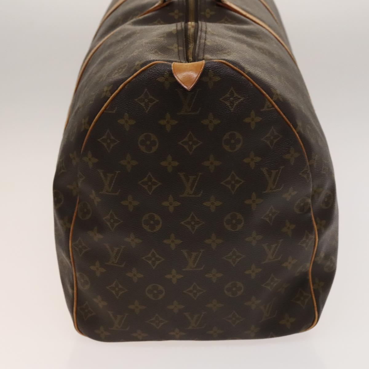 LOUIS VUITTON Monogram Keepall 60 Boston Bag M41422 LV Auth 137784