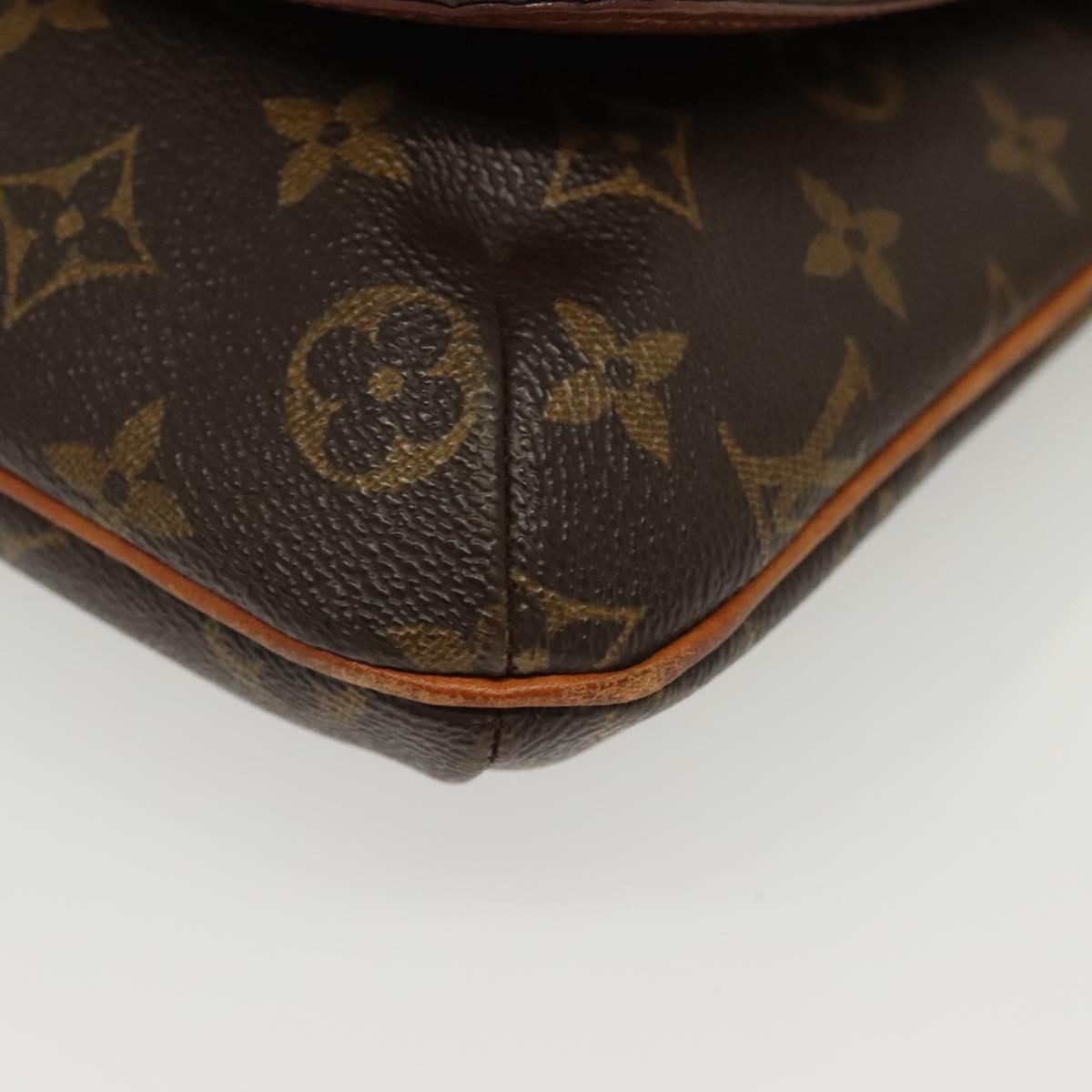 LOUIS VUITTON Monogram Musette Salsa Long Shoulder Bag M51387 LV Auth 137802