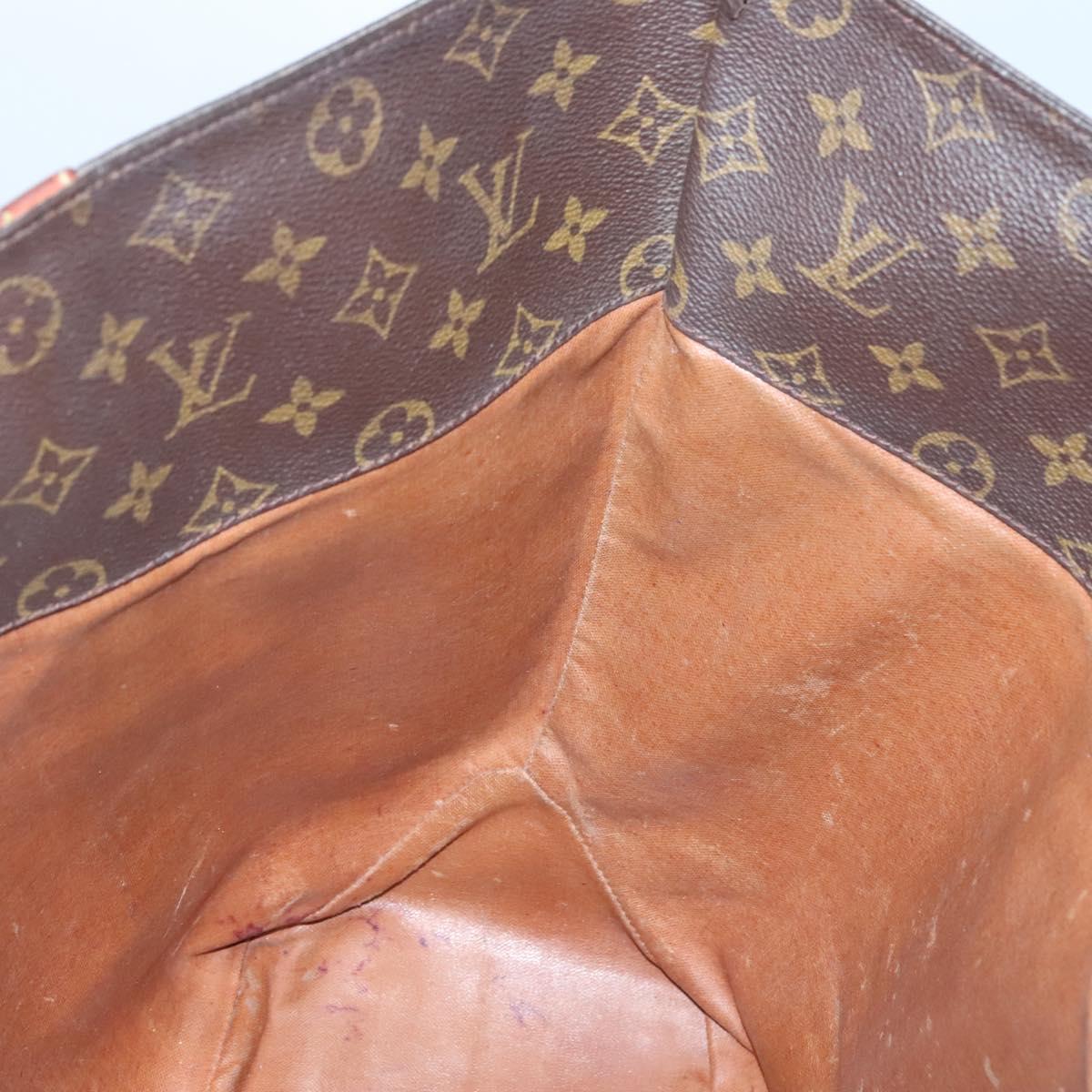 LOUIS VUITTON Monogram Sac Shopping Tote Bag M51108 LV Auth 137841