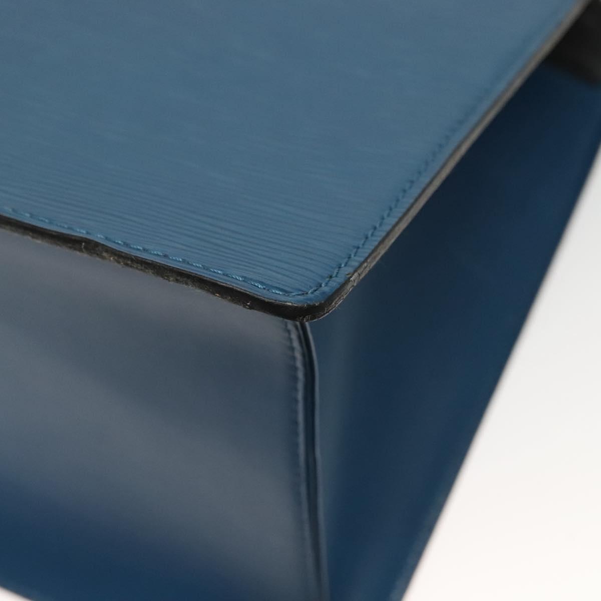 LOUIS VUITTON Epi Riviera Hand Bag Blue M48185 LV Auth 137894