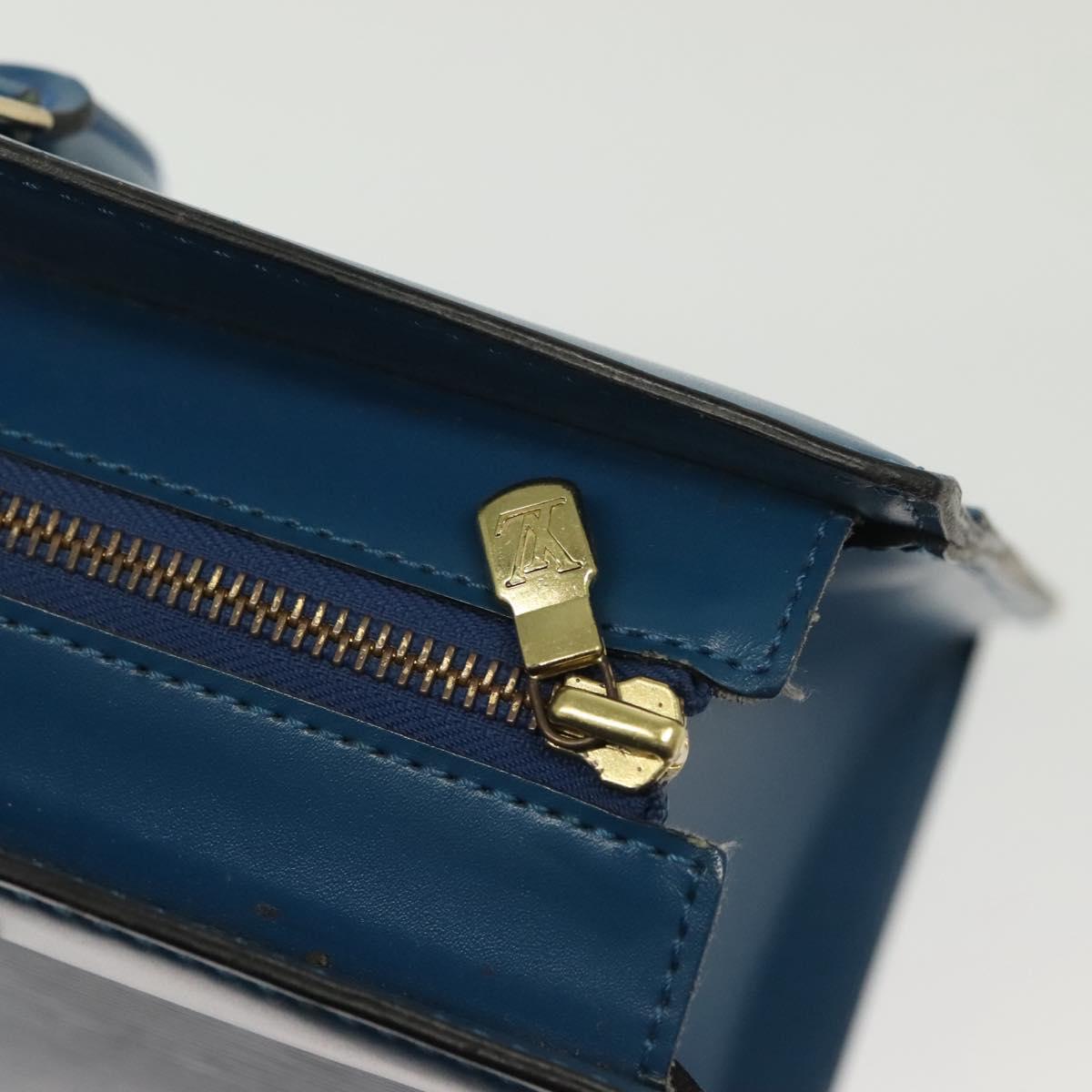 LOUIS VUITTON Epi Riviera Hand Bag Blue M48185 LV Auth 137894