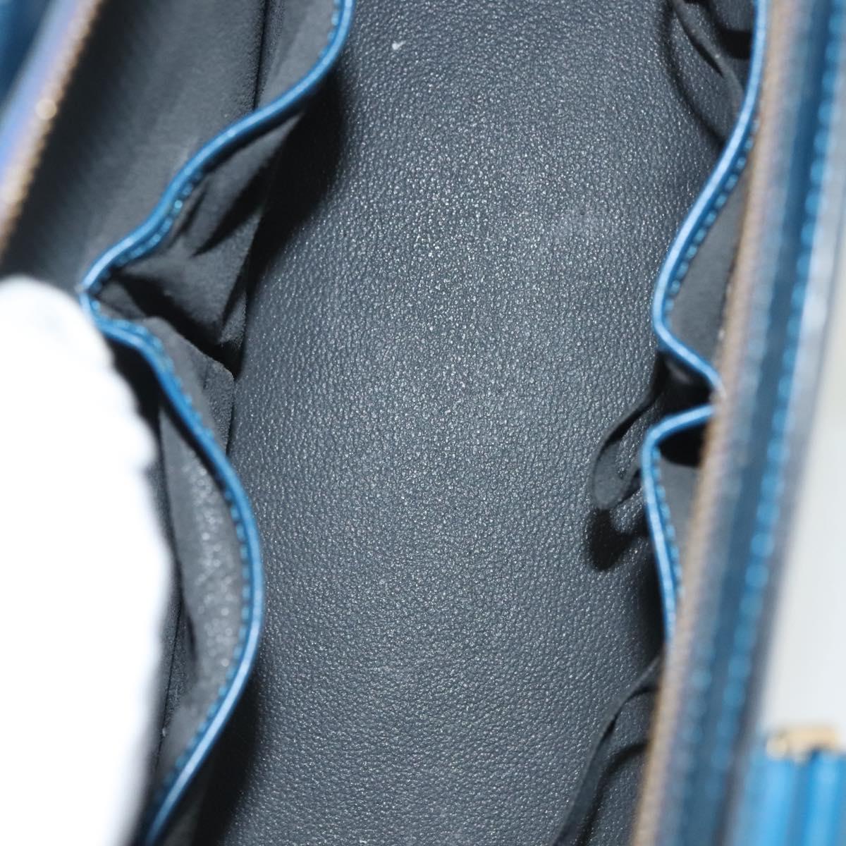 LOUIS VUITTON Epi Riviera Hand Bag Blue M48185 LV Auth 137894