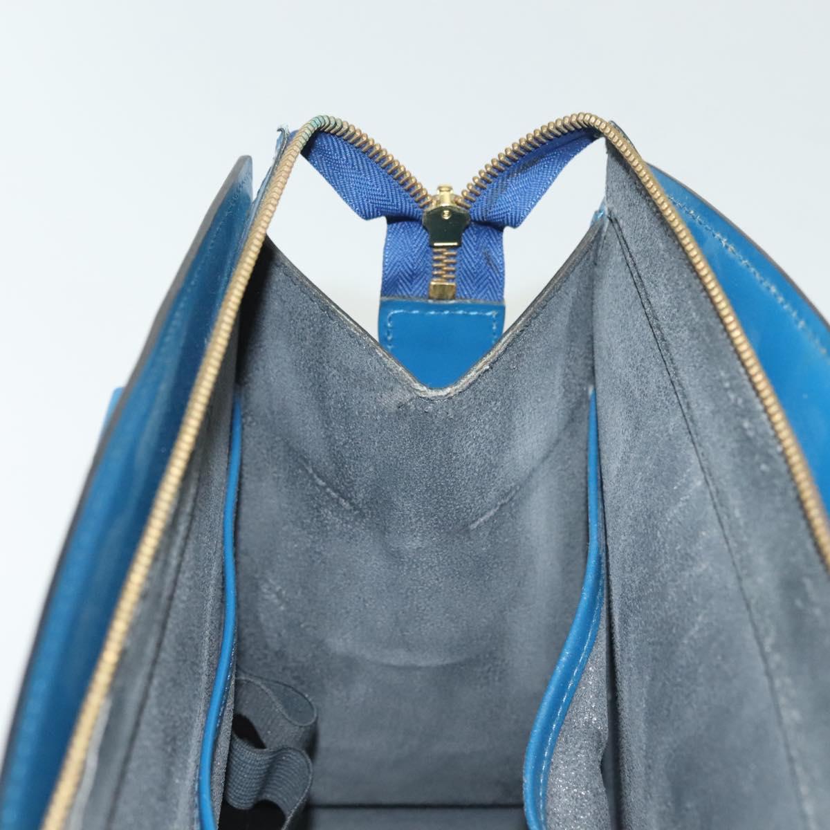 LOUIS VUITTON Epi Riviera Hand Bag Blue M48185 LV Auth 137894