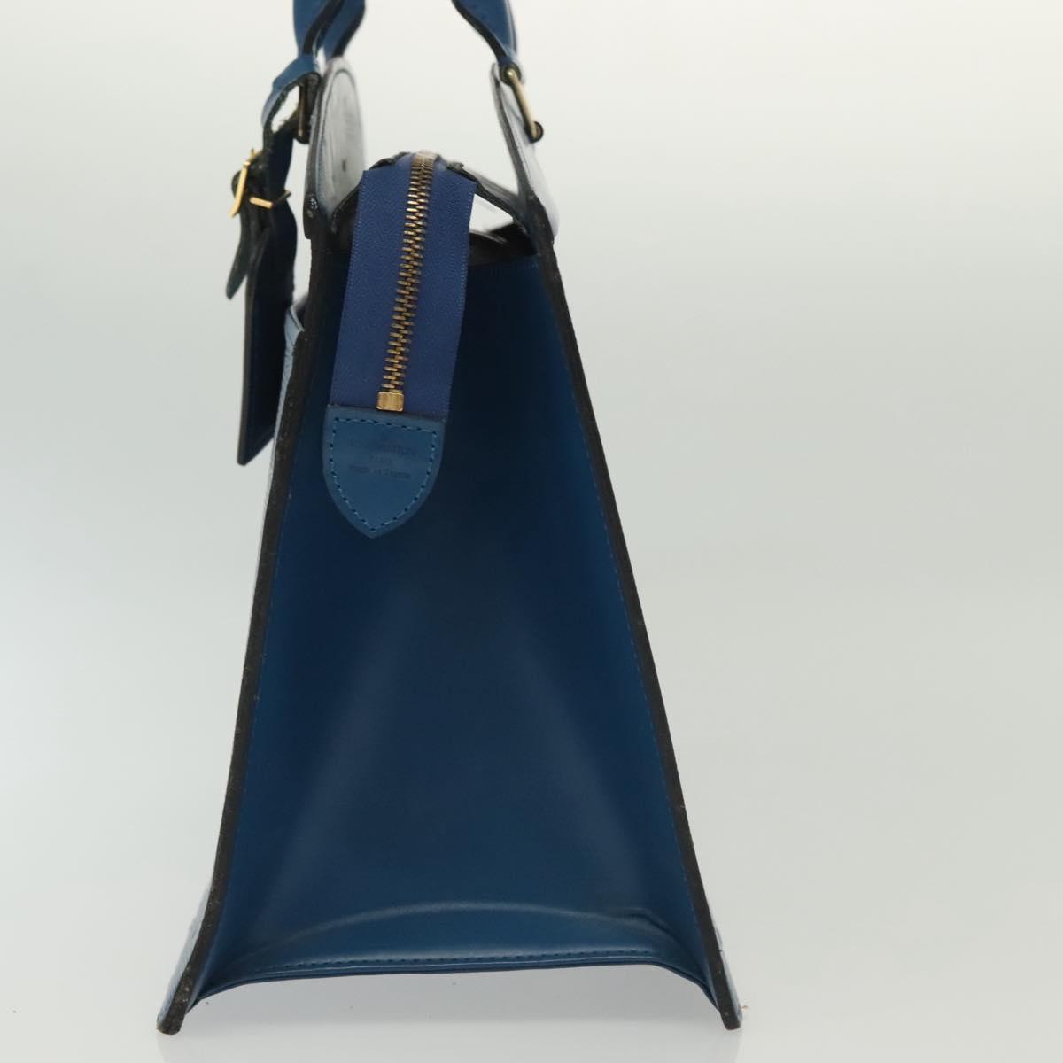 LOUIS VUITTON Epi Riviera Hand Bag Blue M48185 LV Auth 137894