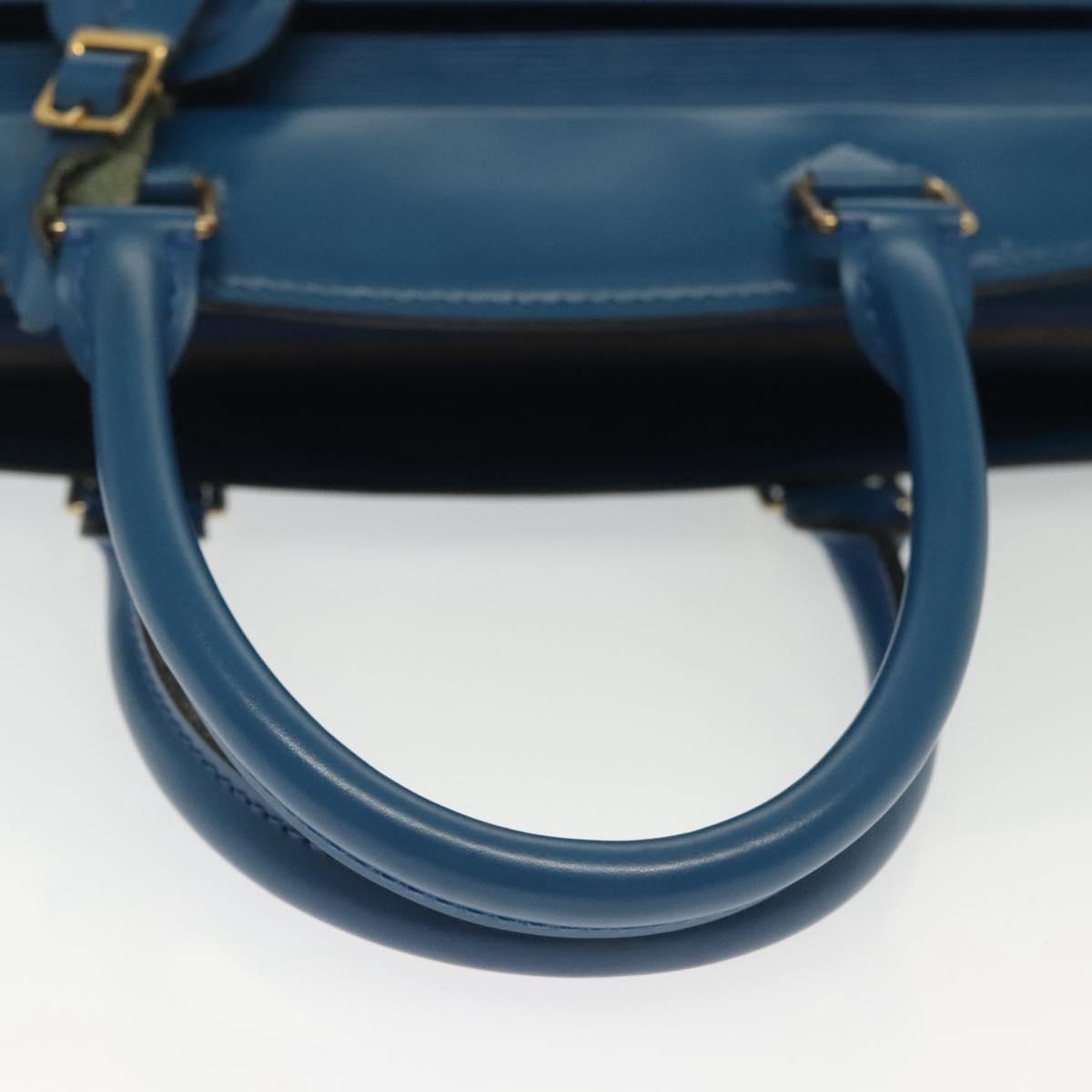 LOUIS VUITTON Epi Riviera Hand Bag Blue M48185 LV Auth 137894