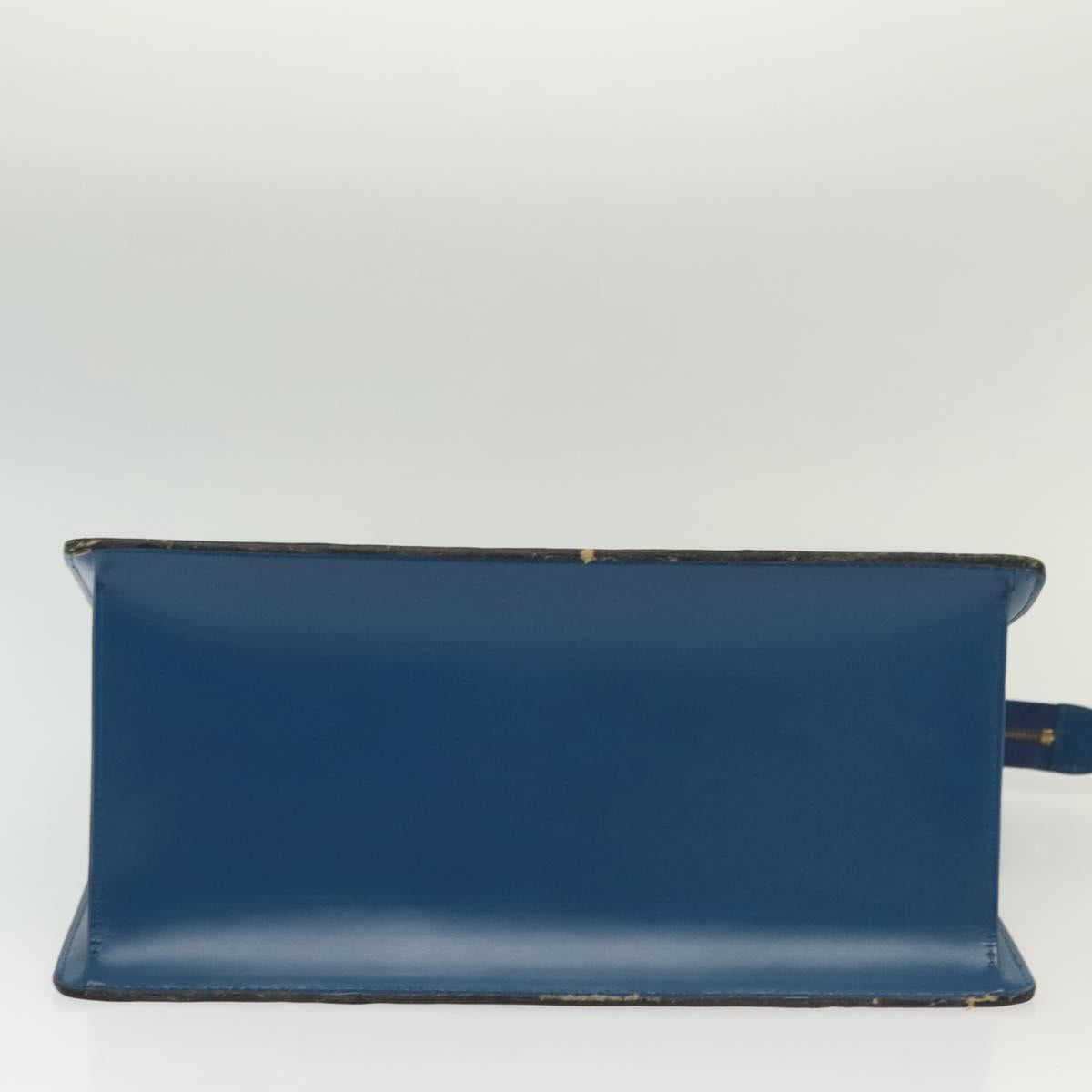 LOUIS VUITTON Epi Riviera Hand Bag Blue M48185 LV Auth 137894