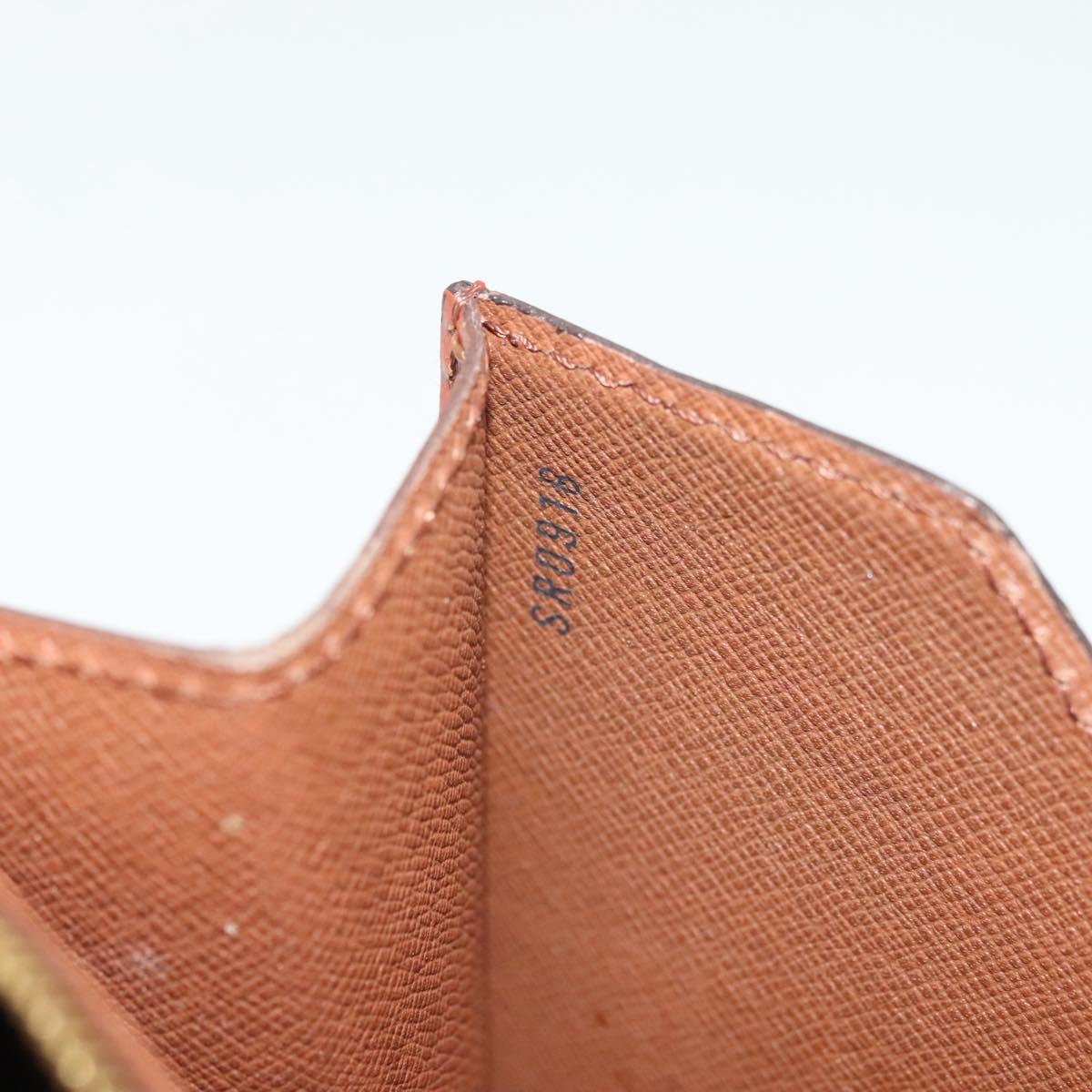 LOUIS VUITTON Epi Concorde Hand Bag Brown M52133 LV Auth 137918