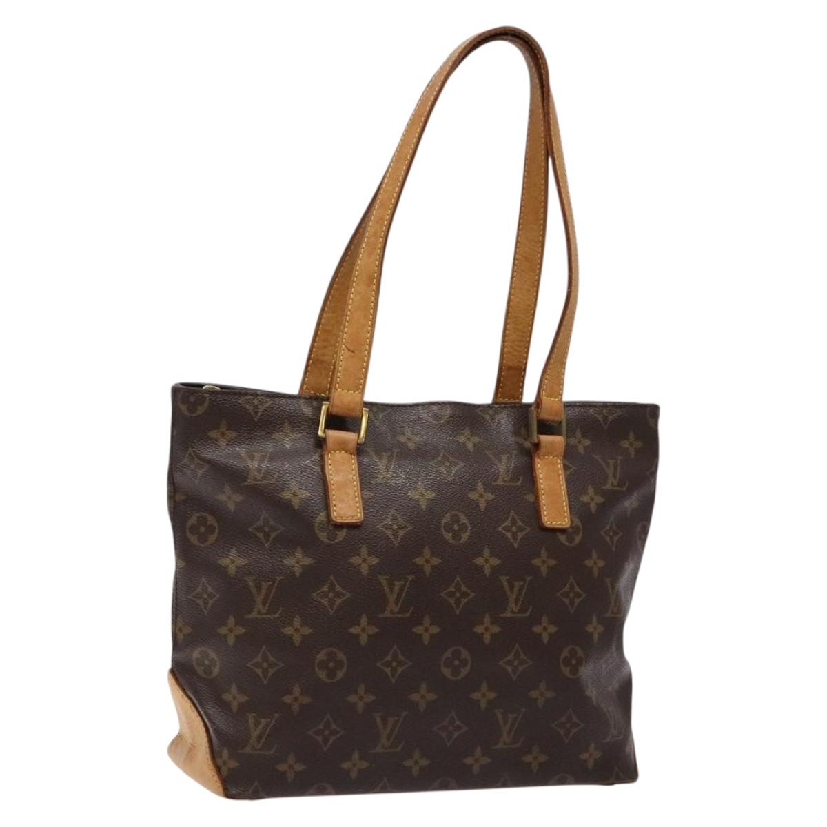 LOUIS VUITTON Monogram Cabas Piano Tote Bag M51148 LV Auth 137920